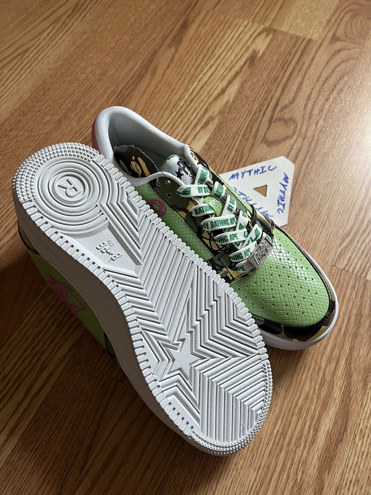 Bape A Bathing Ape Bapesta Low x Unkle x Mo’ Wax Size US 9 / EU 42 - 10 Thumbnail
