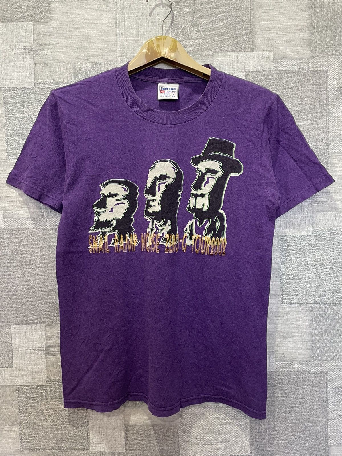 Band Tees × Vintage Vintage SNAIL RAMP NOISE ZERO Size US S / EU 44-46 / 1 - 1 Thumbnail
