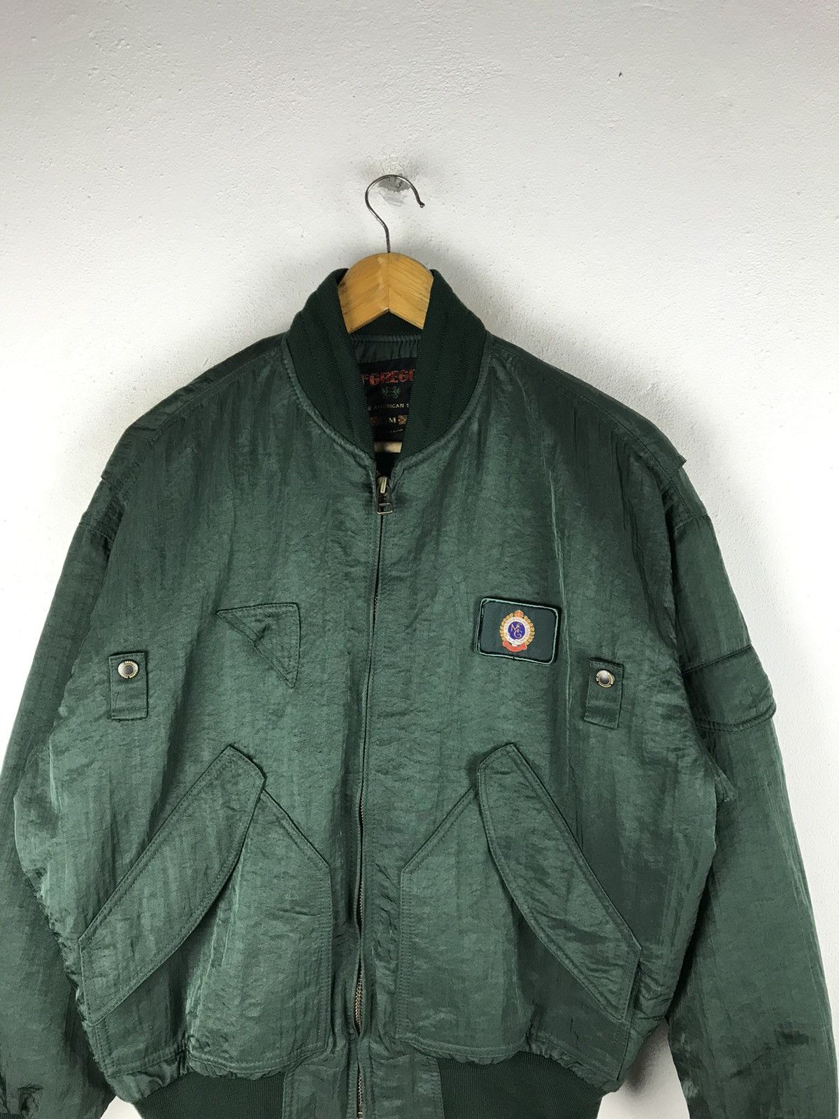 McGregor × Vintage Mc GREGOR BOMBER VINTAGE JACKET Size US M / EU 48-50 / 2 - 4 Thumbnail