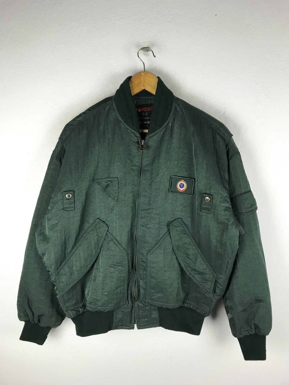 image of Bomber Jacket x Mcgregor Mc Gregor Bomber Vintage Jacket, Men's (Size Medium)