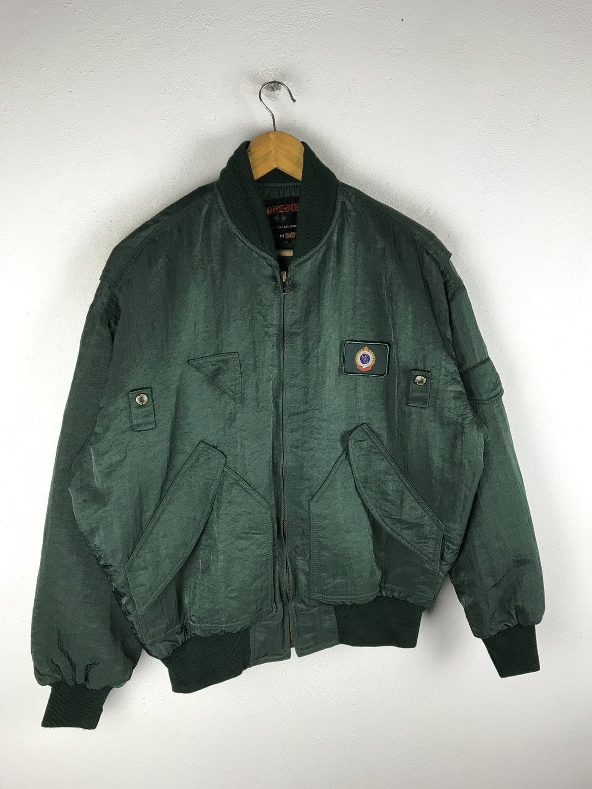 McGregor × Vintage Mc GREGOR BOMBER VINTAGE JACKET Size US M / EU 48-50 / 2 - 2 Thumbnail