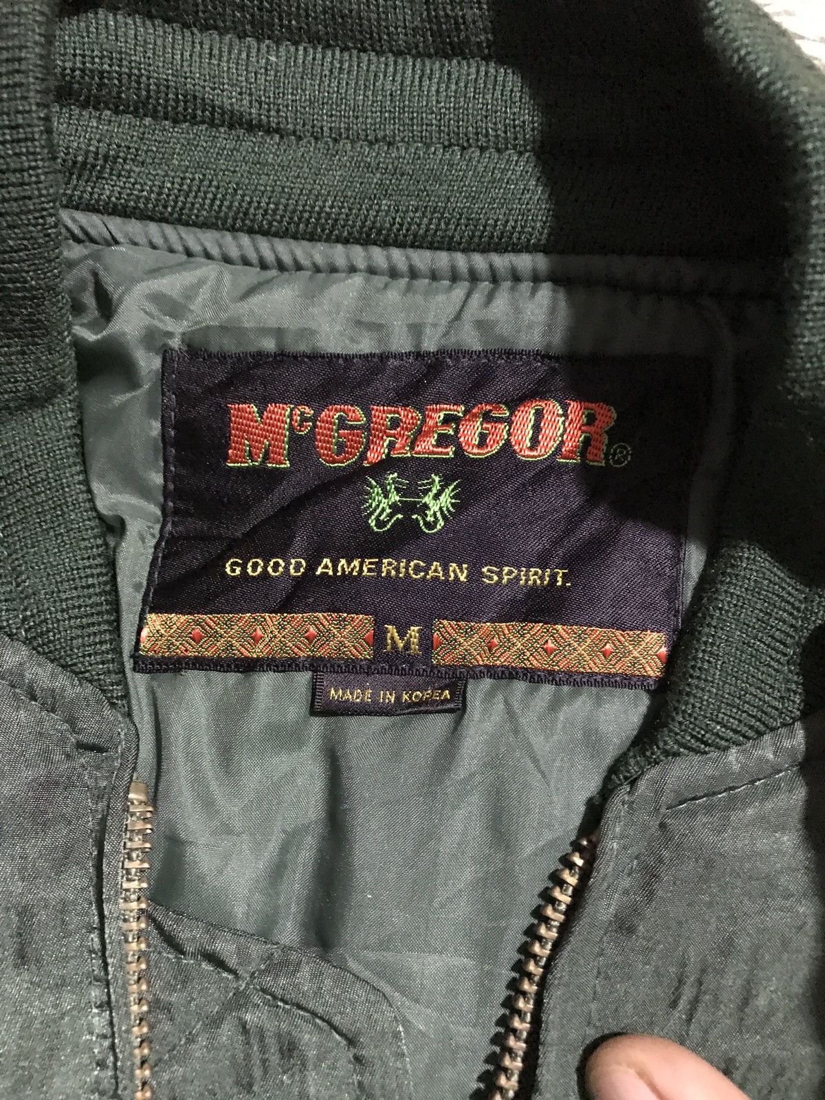McGregor × Vintage Mc GREGOR BOMBER VINTAGE JACKET Size US M / EU 48-50 / 2 - 7 Thumbnail