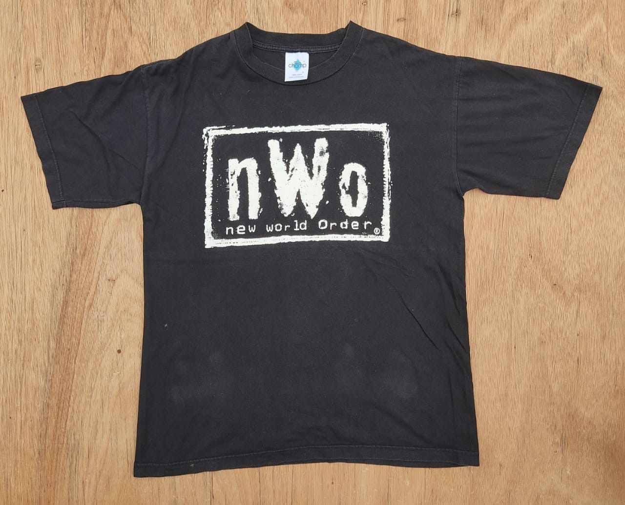 image of Made In USA x Vintage Tee Nwo D4 in Black, Men's (Size Large)