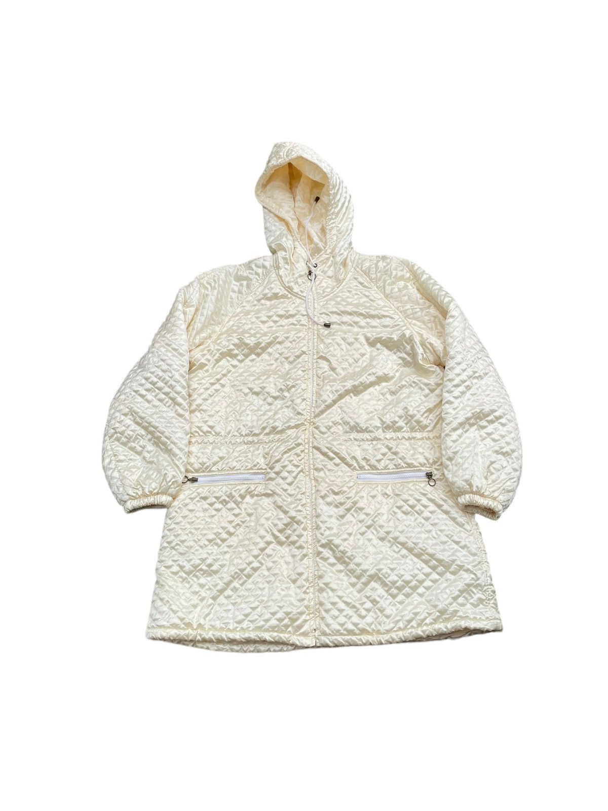 Designer Kenzo Jeans Quilted Parka Jacket Size M / US 6-8 / IT 42-44 - 1 Thumbnail