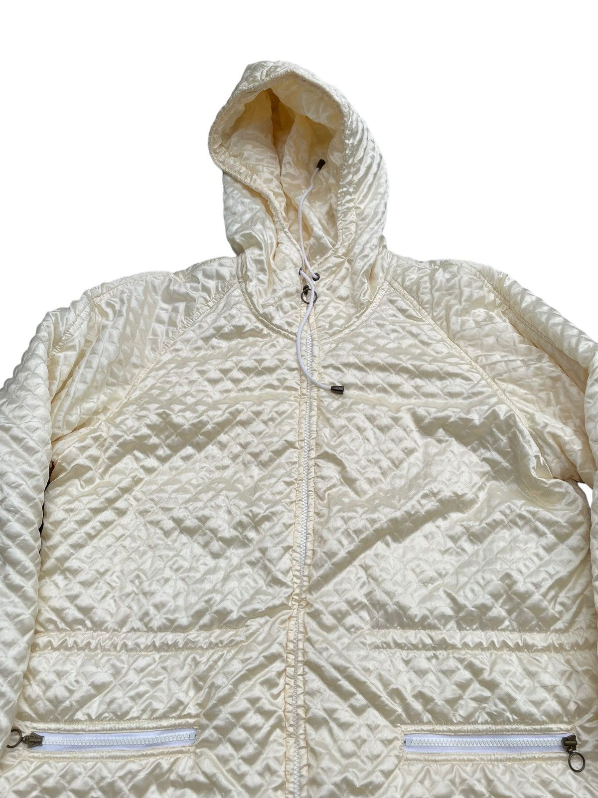 Designer Kenzo Jeans Quilted Parka Jacket Size M / US 6-8 / IT 42-44 - 3 Thumbnail
