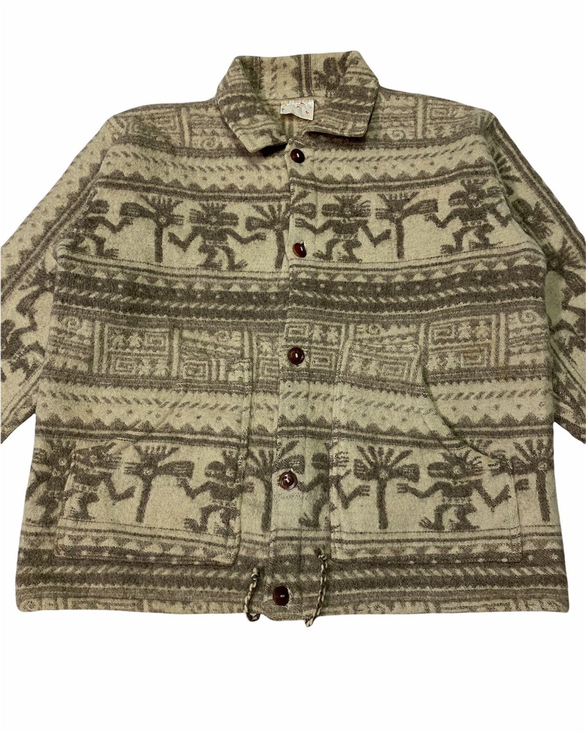 Native Vintage Country Life Wool Jacket Size US L / EU 52-54 / 3 - 5 Thumbnail