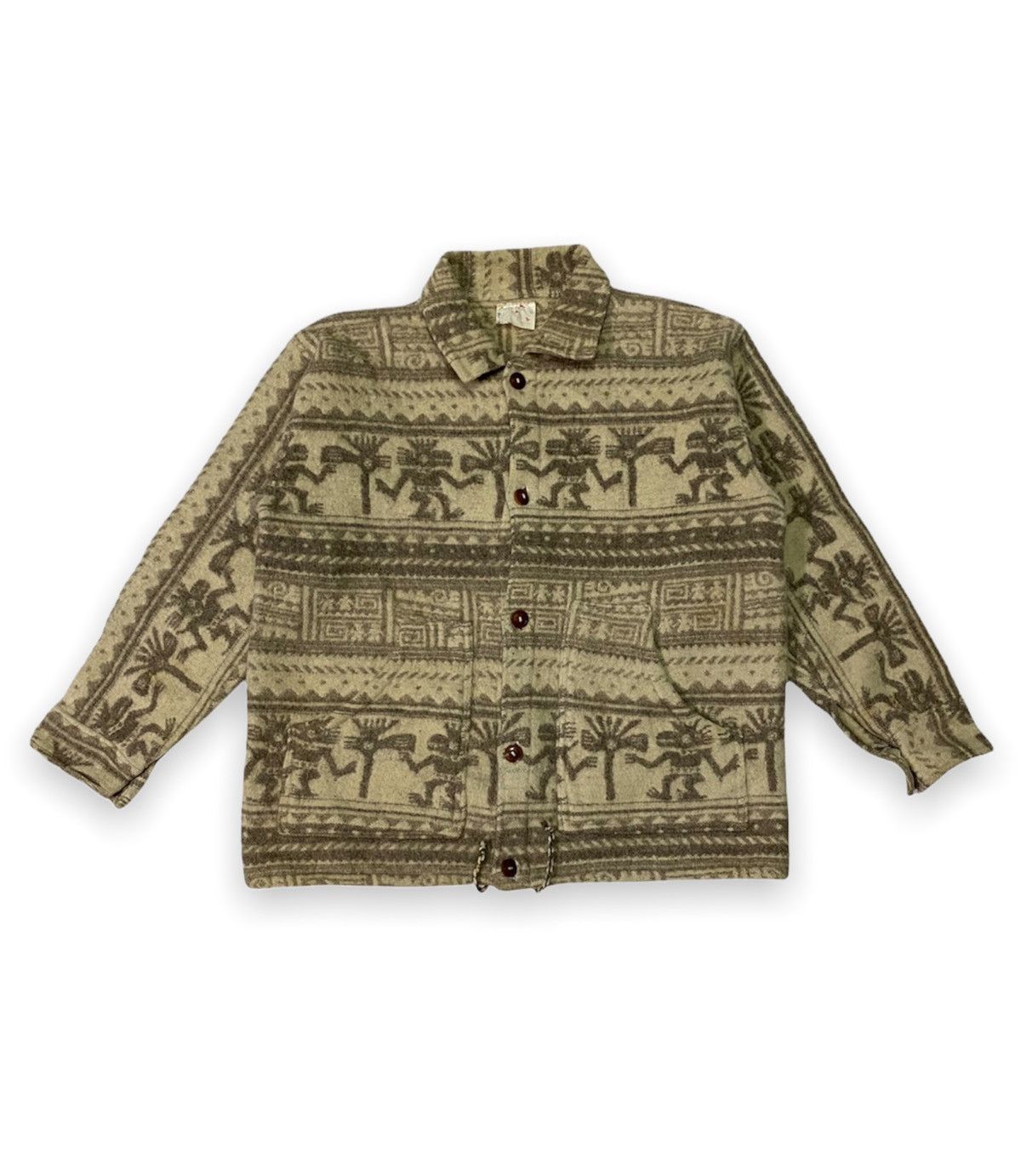 Native Vintage Country Life Wool Jacket Size US L / EU 52-54 / 3 - 1 Thumbnail