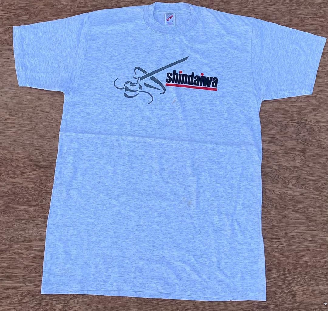Jerzees × Vintage vintage tee SHINDAIWA ( A 19 ) Size US L / EU 52-54 / 3 - 1 Thumbnail