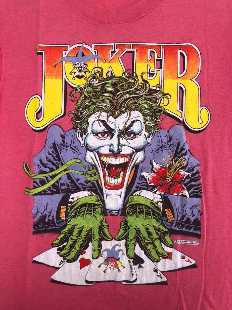 DC Comics × Vintage Vintage THE JOKER Size US M / EU 48-50 / 2 - 2 Thumbnail