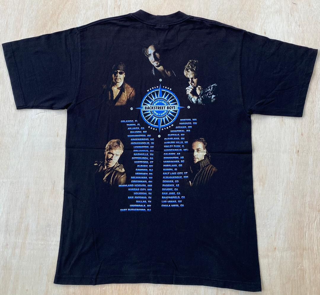 Band Tees × Vintage vintage tee backstreet boys B15 Size US L / EU 52-54 / 3 - 3 Thumbnail