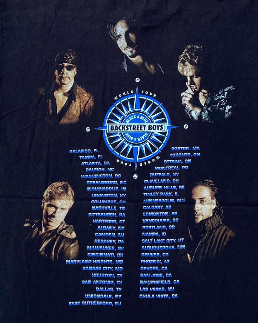 Band Tees × Vintage vintage tee backstreet boys B15 Size US L / EU 52-54 / 3 - 5 Thumbnail