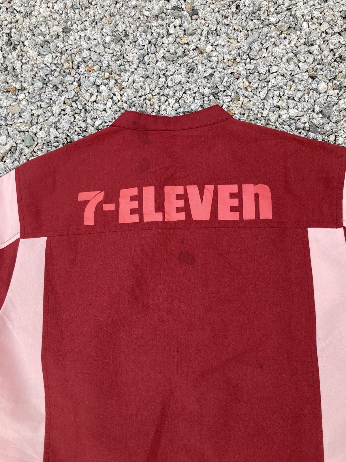 Japanese Brand × Vintage Vintage 7 Eleven Uniform Zipper Shirt Size US M / EU 48-50 / 2 - 4 Thumbnail
