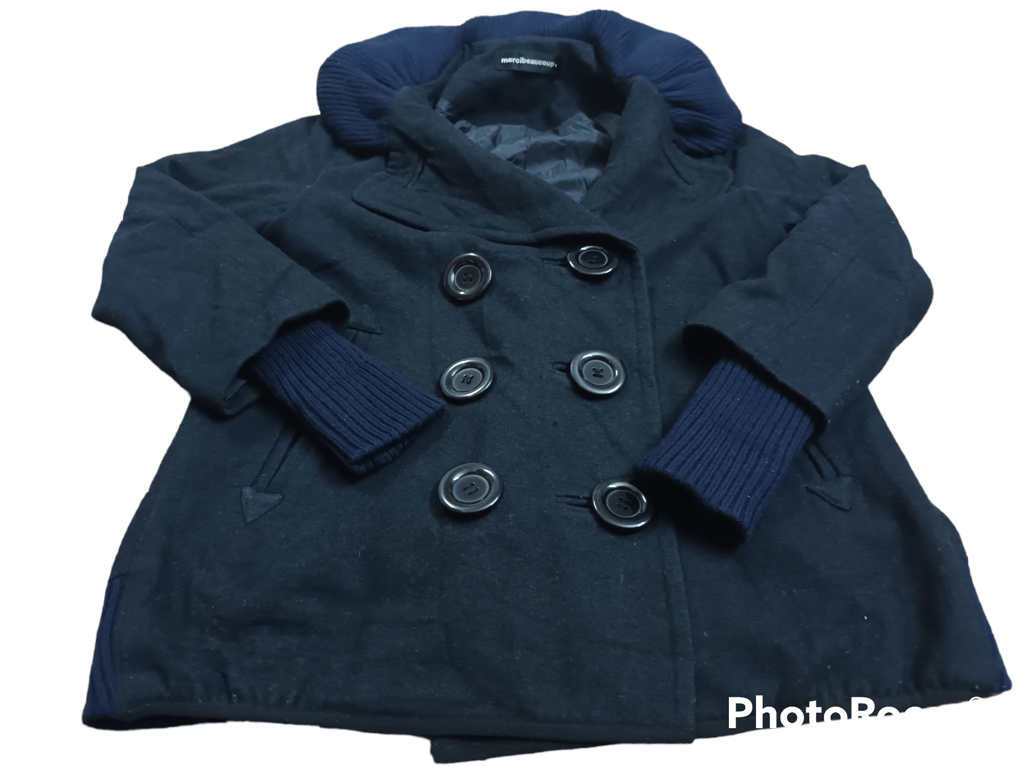 Issey Miyake 🔥 ISSEY MIYAKE Mercibeaucoup Wool Jacket / Coat Size US M / EU 48-50 / 2 - 6 Thumbnail