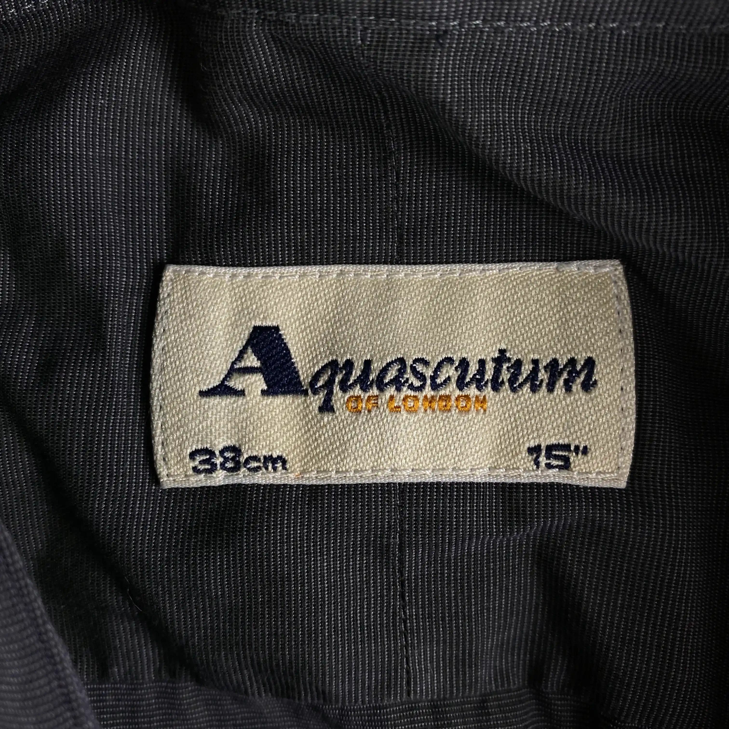 Aquascutum Mens Shirt Long Sleeve Aquascutum Vintage Size 38 / 15 Size US L / EU 52-54 / 3 - 4 Thumbnail
