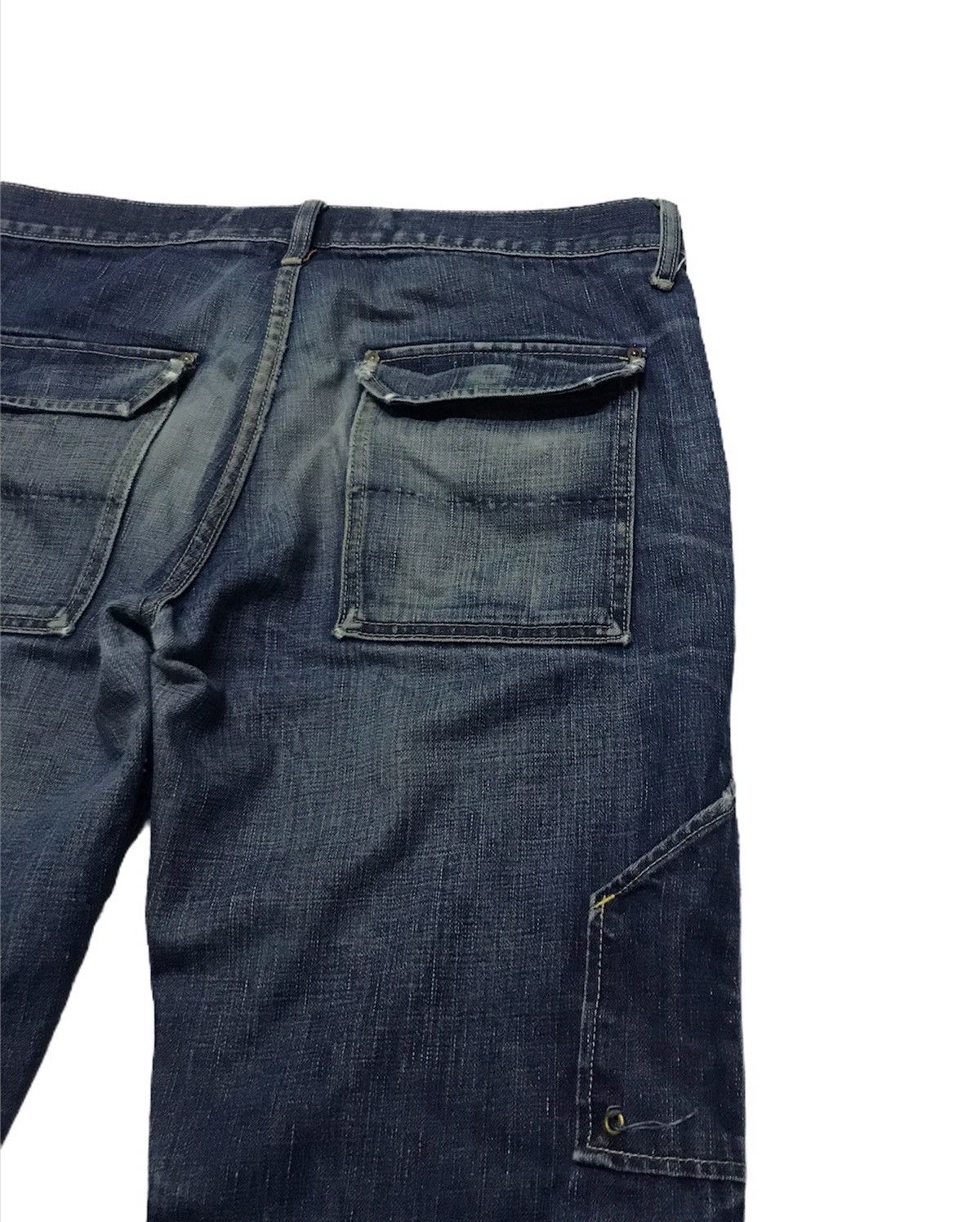 Gap Gap carpenter rusty wash blue jeans Size US 33 - 3 Thumbnail