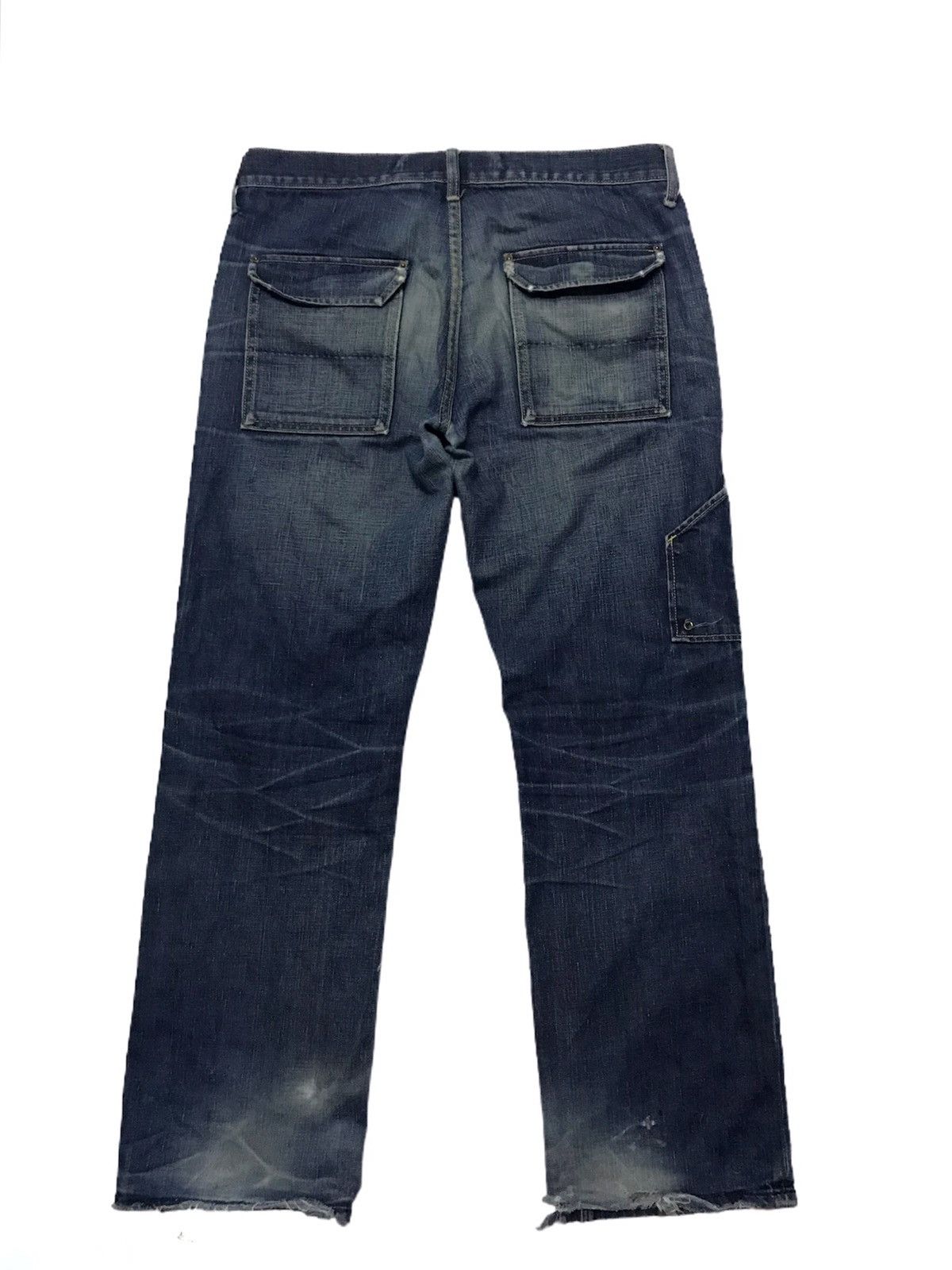 Gap Gap carpenter rusty wash blue jeans Size US 33 - 2 Thumbnail