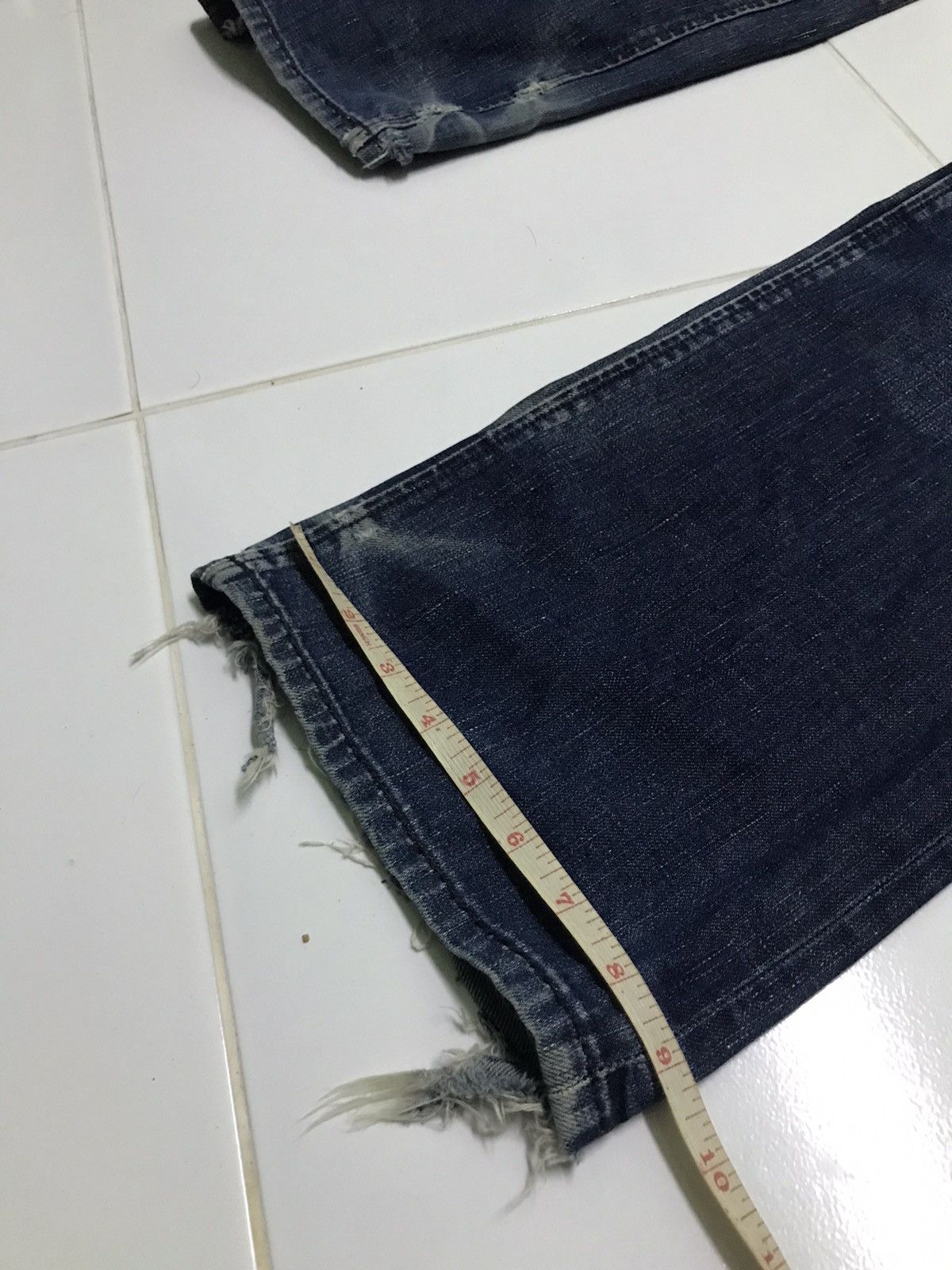 Gap Gap carpenter rusty wash blue jeans Size US 33 - 9 Thumbnail