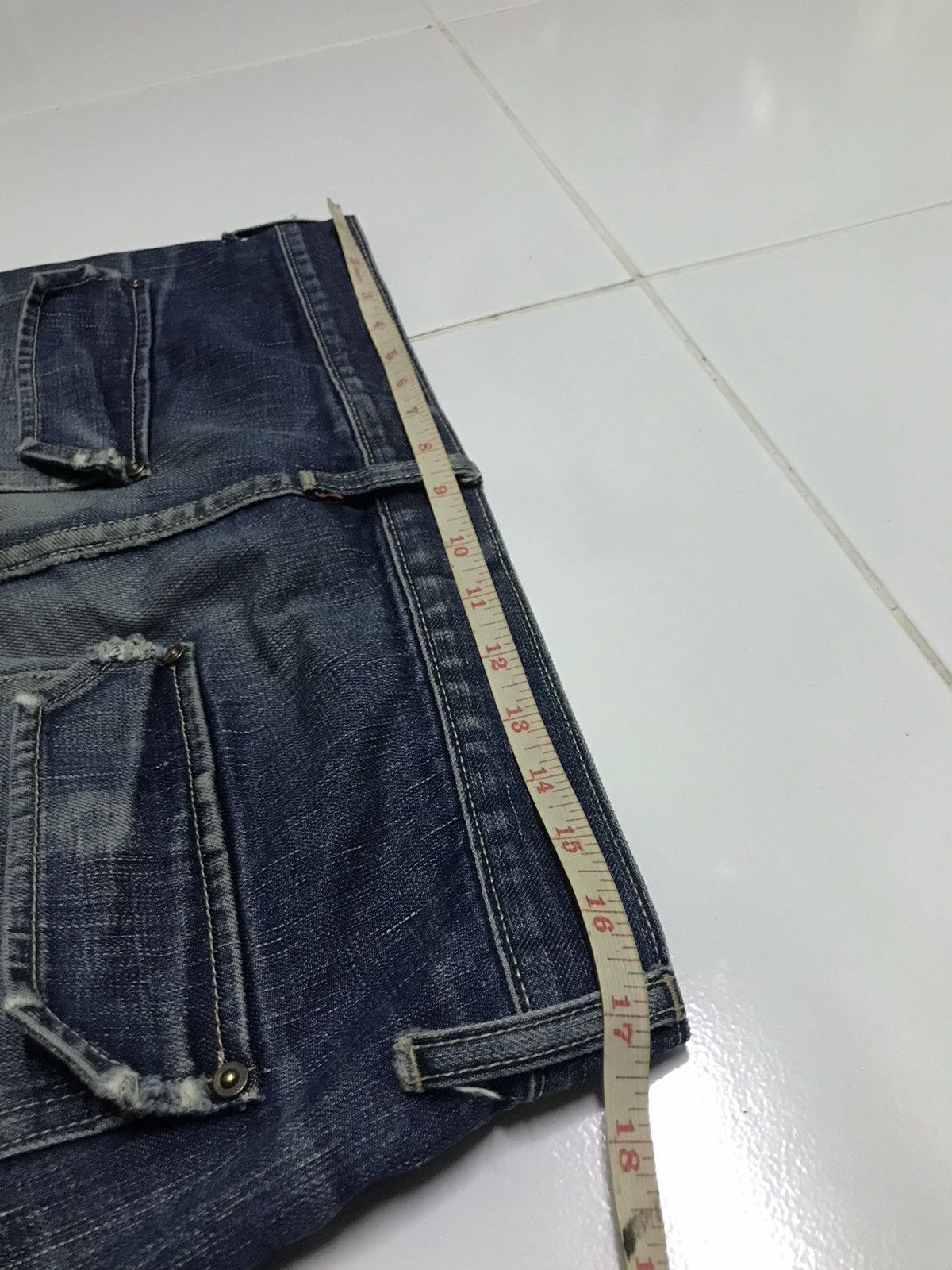 Gap Gap carpenter rusty wash blue jeans Size US 33 - 7 Thumbnail