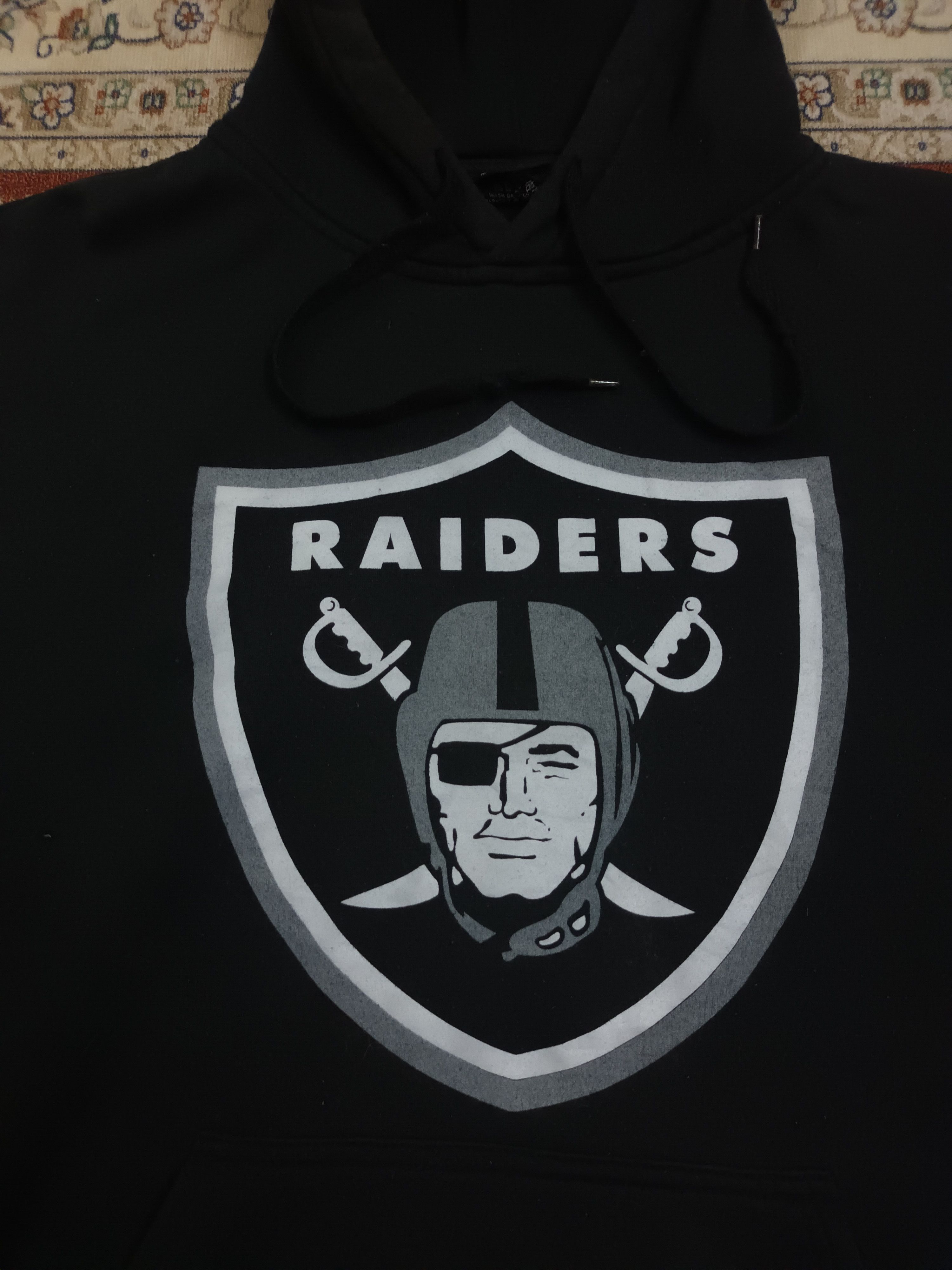NFL 🔥 RAIDERS HOODIE SWEATSHIRT 🔥 Size US XL / EU 56 / 4 - 6 Thumbnail