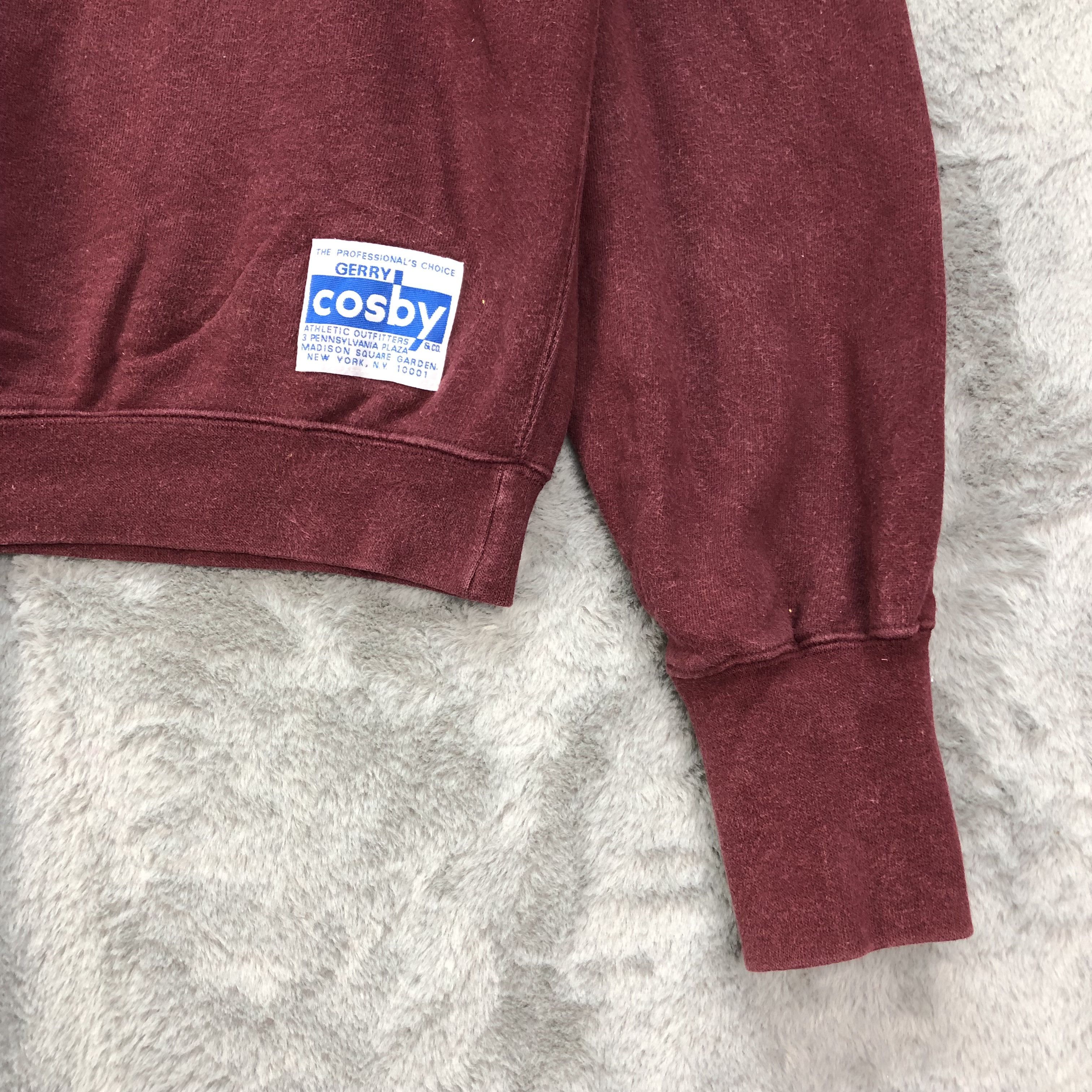 Vintage Vintage Gerry Cosby Big Logo Maroon Sweatshirts #4554-158 Size M / US 6-8 / IT 42-44 - 4 Thumbnail