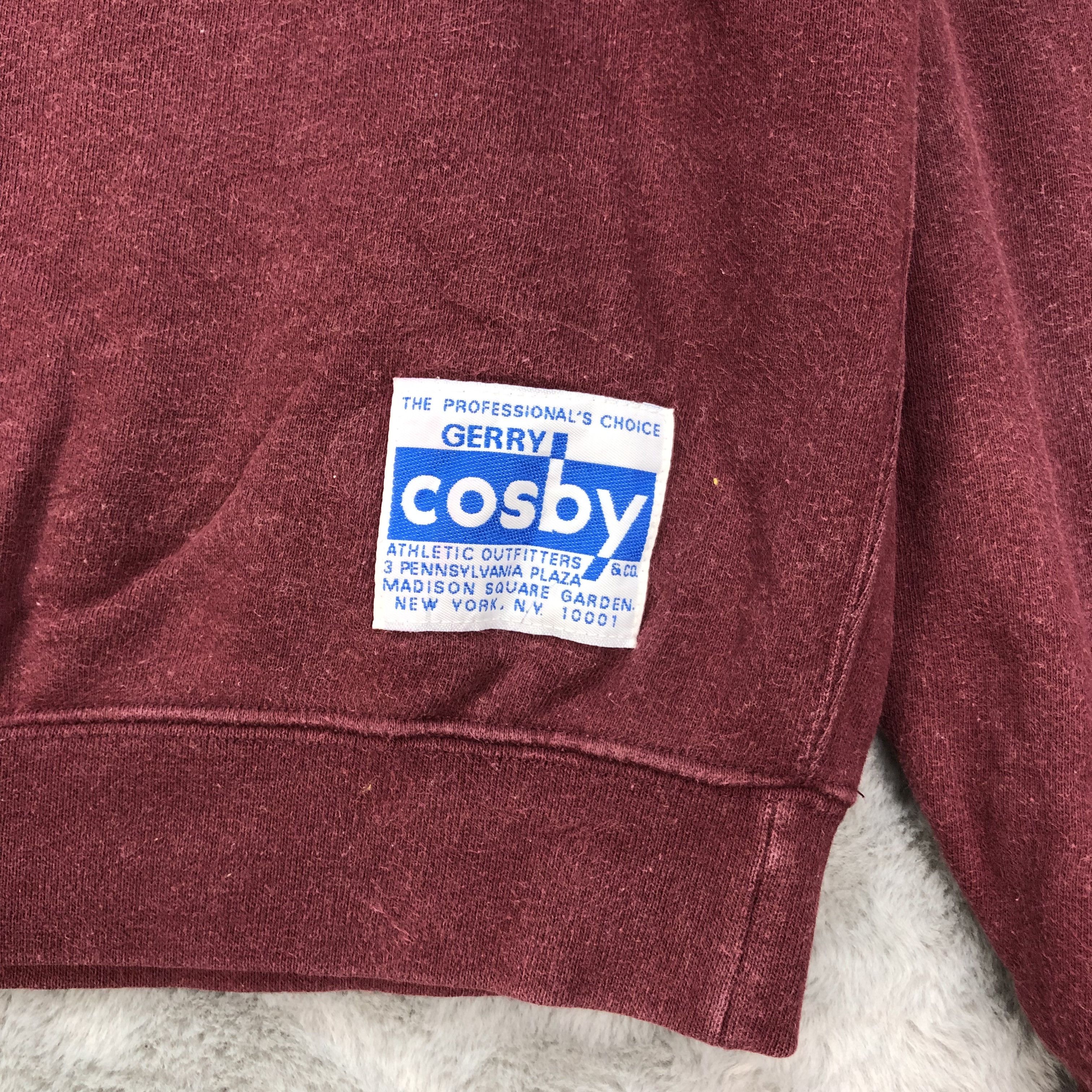 Vintage Vintage Gerry Cosby Big Logo Maroon Sweatshirts #4554-158 Size M / US 6-8 / IT 42-44 - 5 Thumbnail