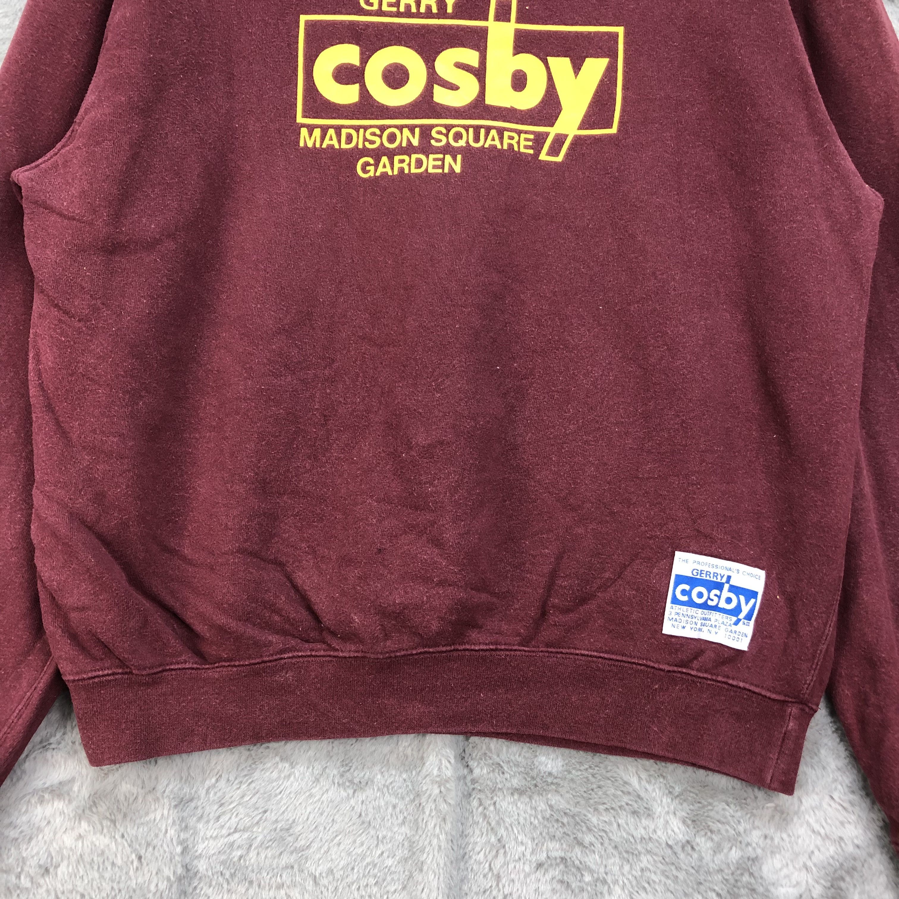 Vintage Vintage Gerry Cosby Big Logo Maroon Sweatshirts #4554-158 Size M / US 6-8 / IT 42-44 - 3 Thumbnail