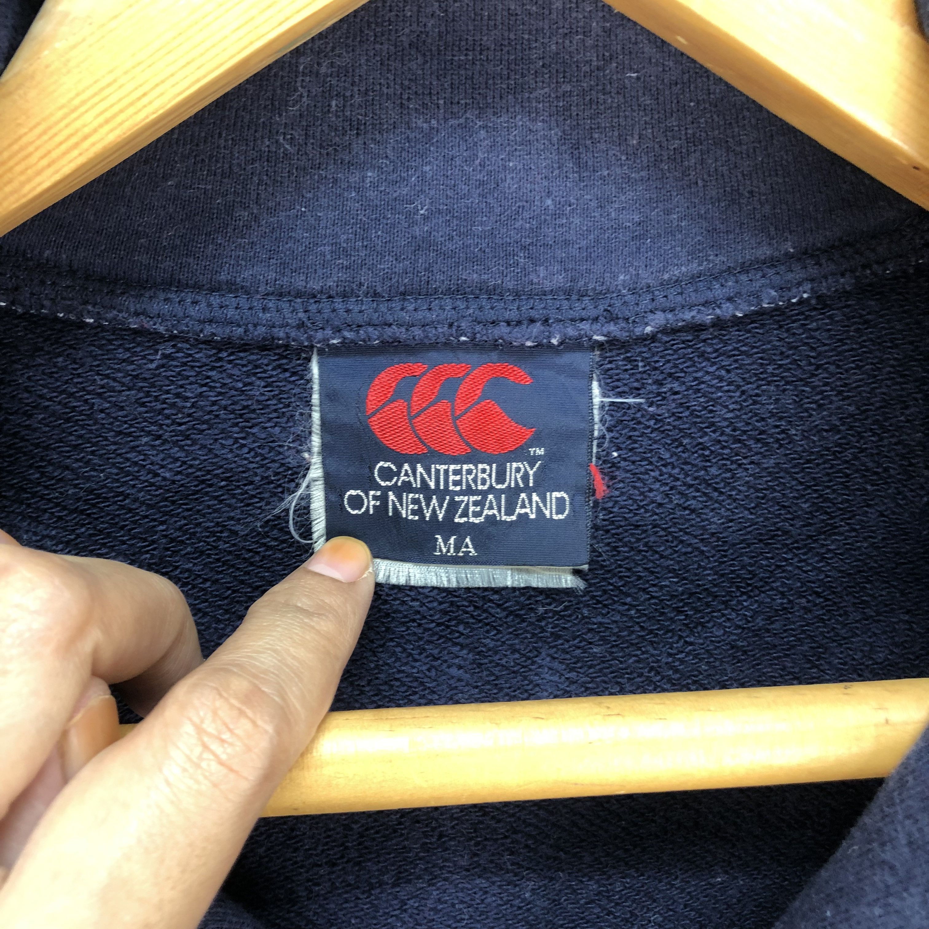 Canterbury of New Zealand Canterbury Half Zip Turtle Neck Sweatshirts #4553-158 Size US M / EU 48-50 / 2 - 9 Thumbnail
