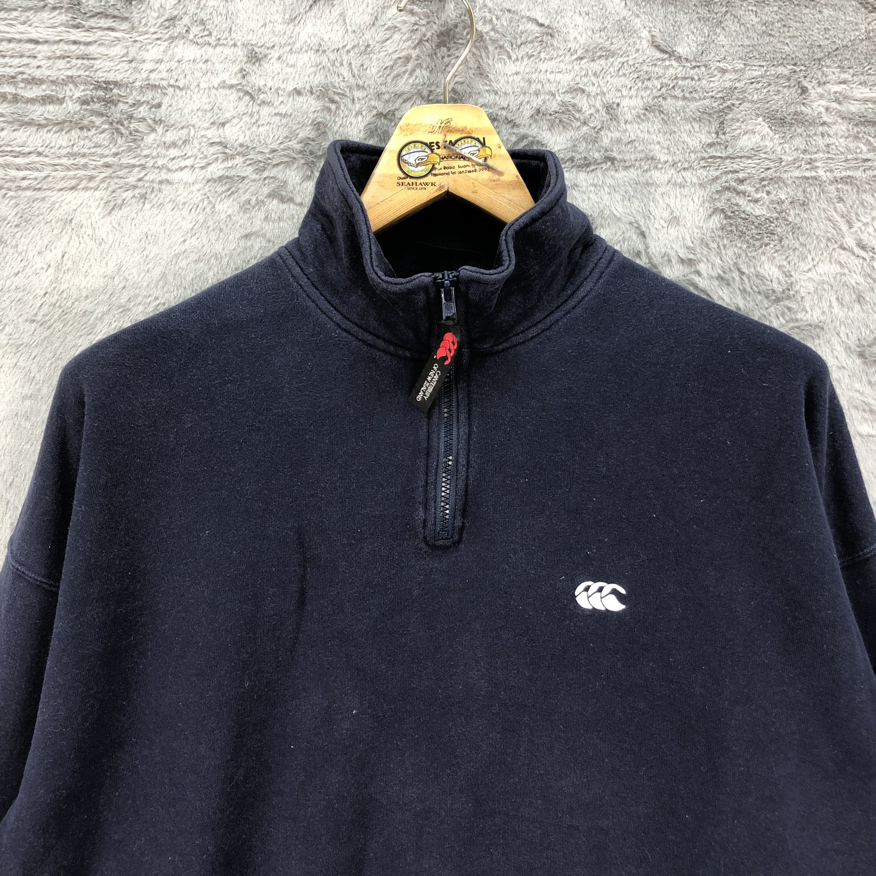 Canterbury of New Zealand Canterbury Half Zip Turtle Neck Sweatshirts #4553-158 Size US M / EU 48-50 / 2 - 2 Thumbnail