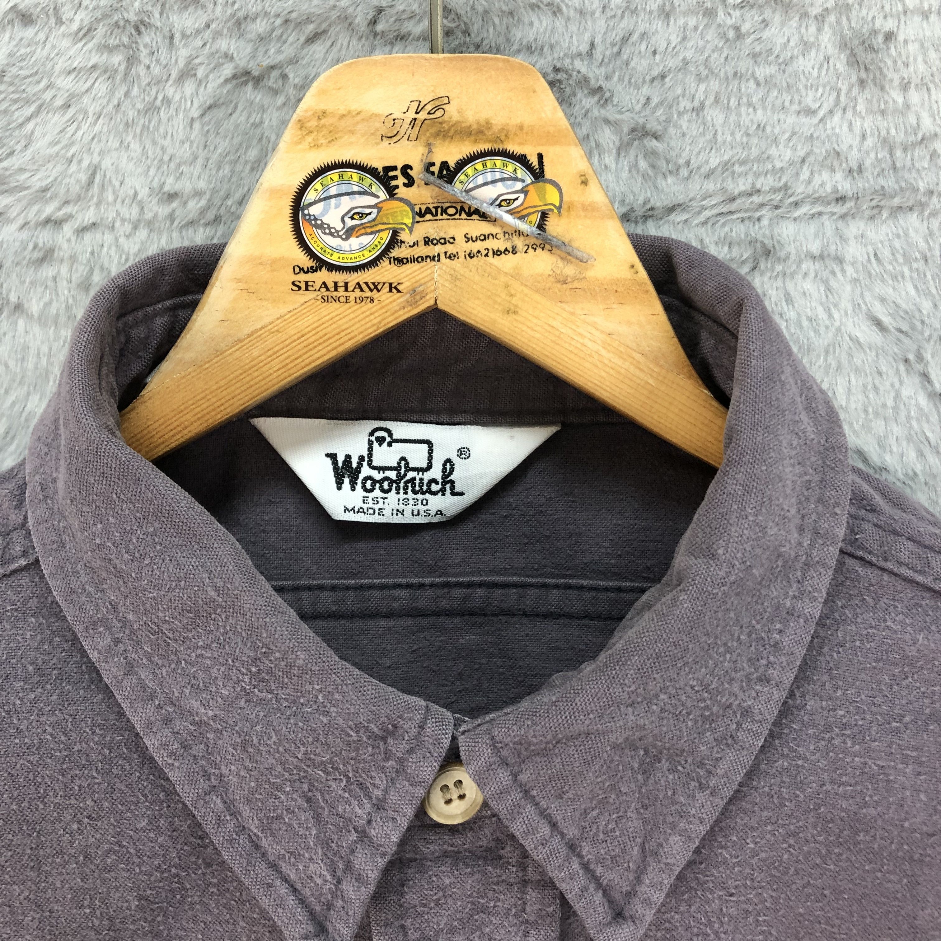 Vintage Woolrich Made In Usa Button Ups Shirts #4536-158 Size US L / EU 52-54 / 3 - 8 Thumbnail