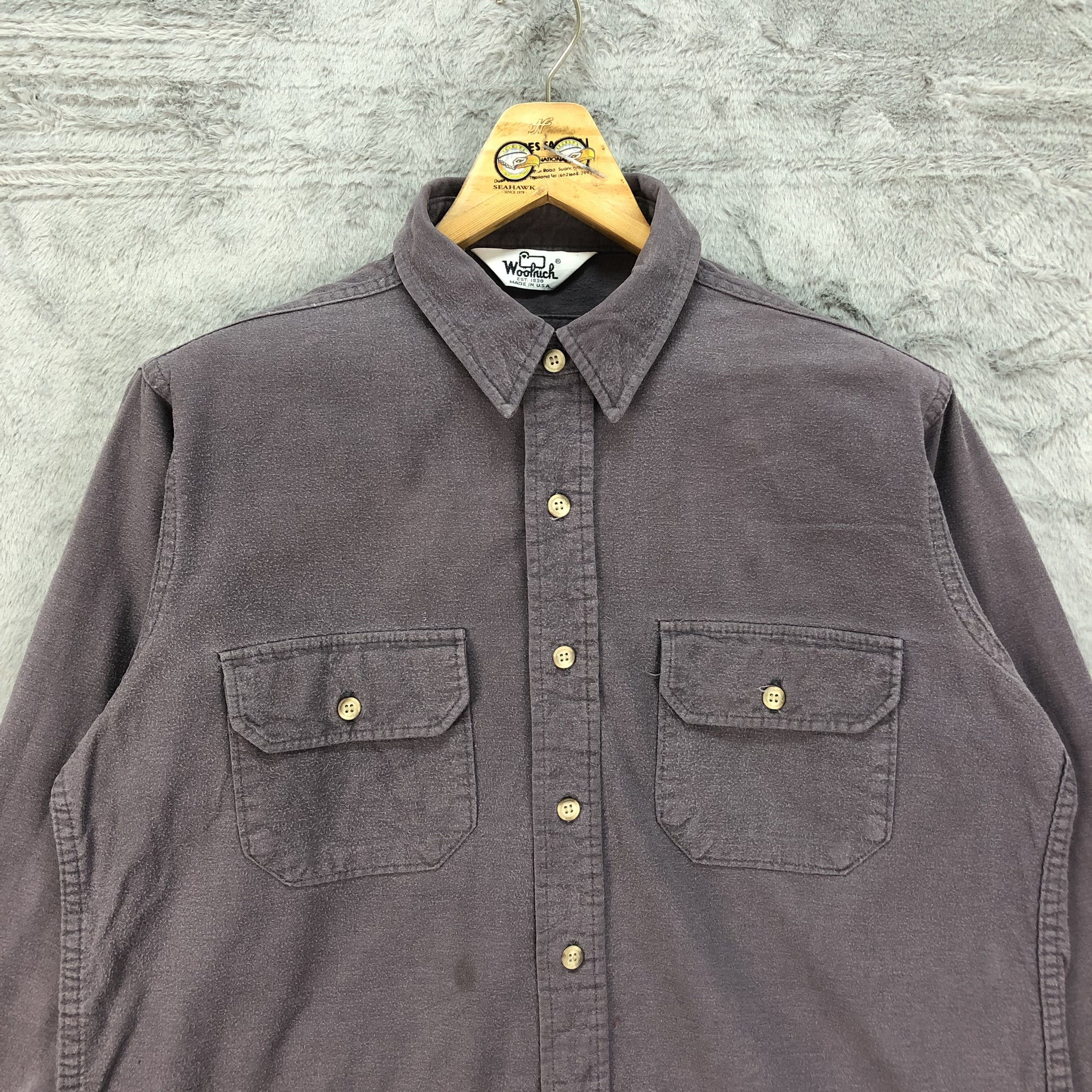 Vintage Woolrich Made In Usa Button Ups Shirts #4536-158 Size US L / EU 52-54 / 3 - 2 Thumbnail