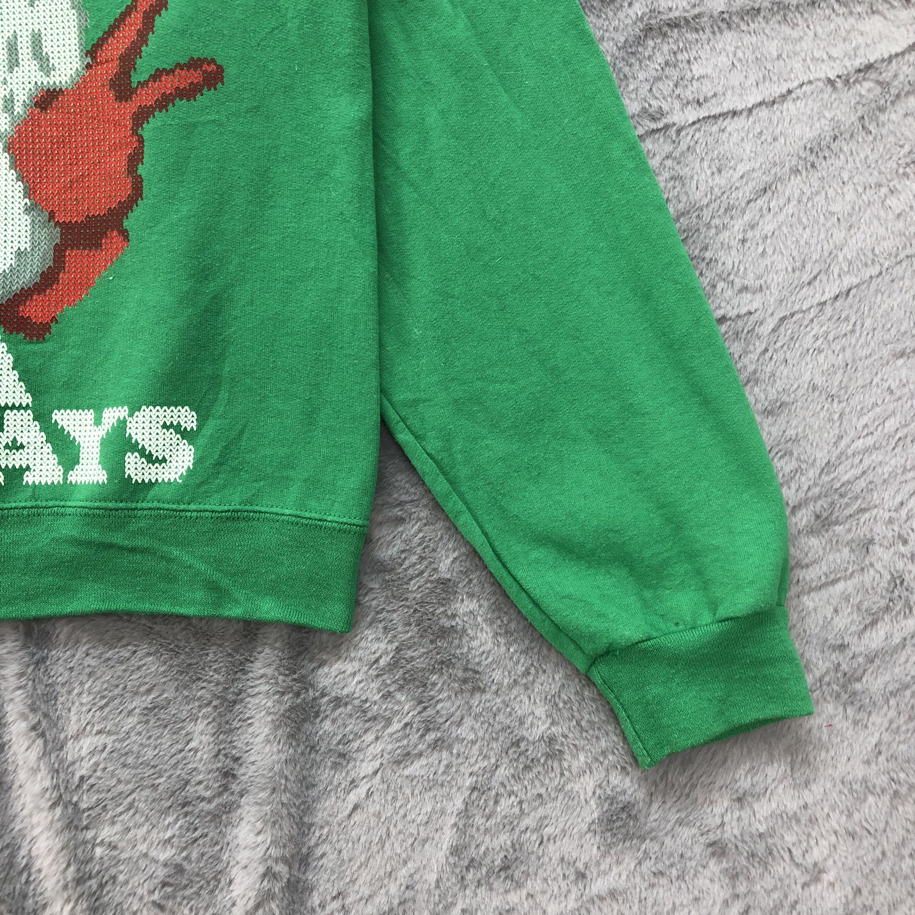 Jerzees Happy Holla Days Santa Graphic Printed Sweatshirts #4578-159 Size US S / EU 44-46 / 1 - 6 Thumbnail
