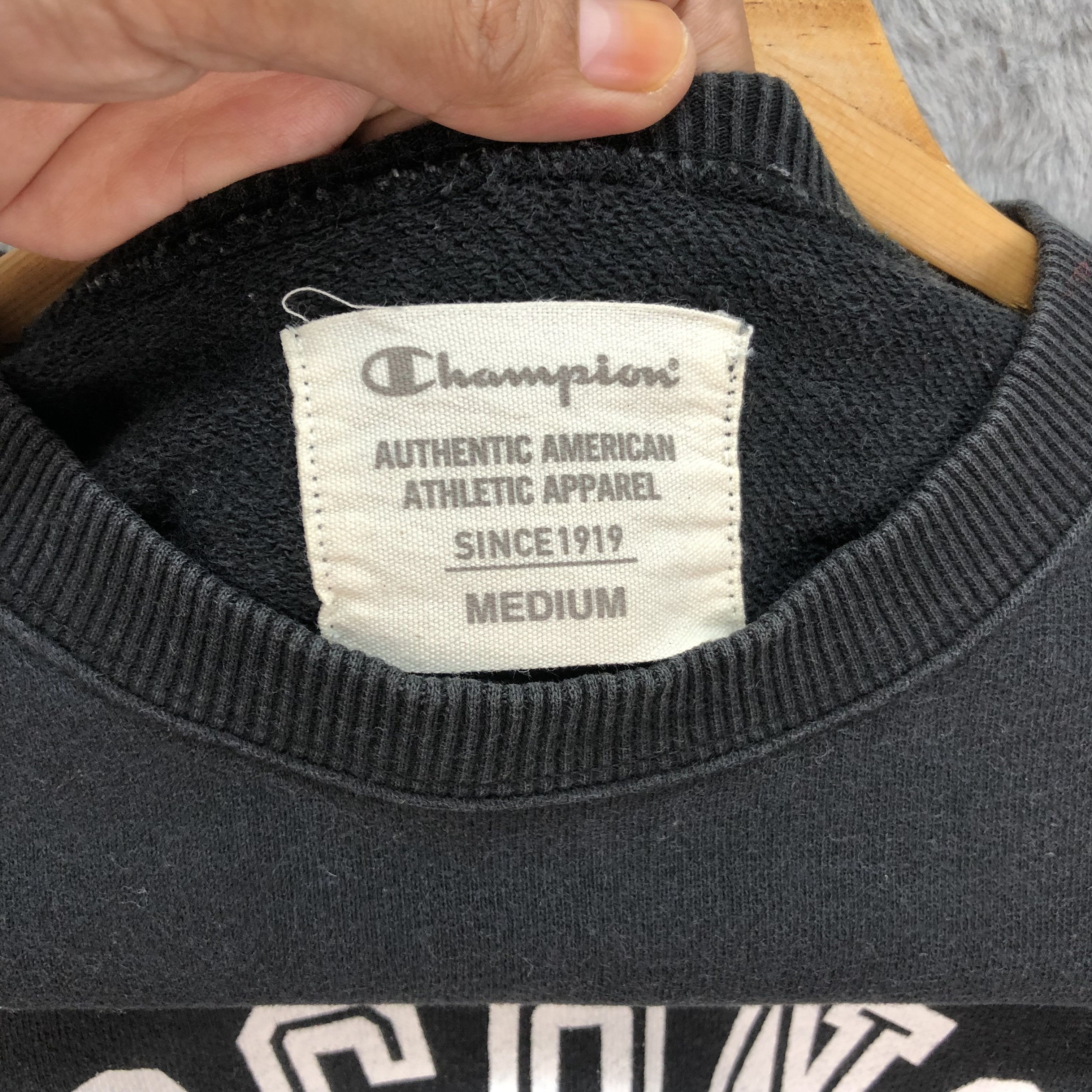 Champion Champion WISCONSIN Black Sweatshirts #4602-160 Size M / US 6-8 / IT 42-44 - 7 Thumbnail