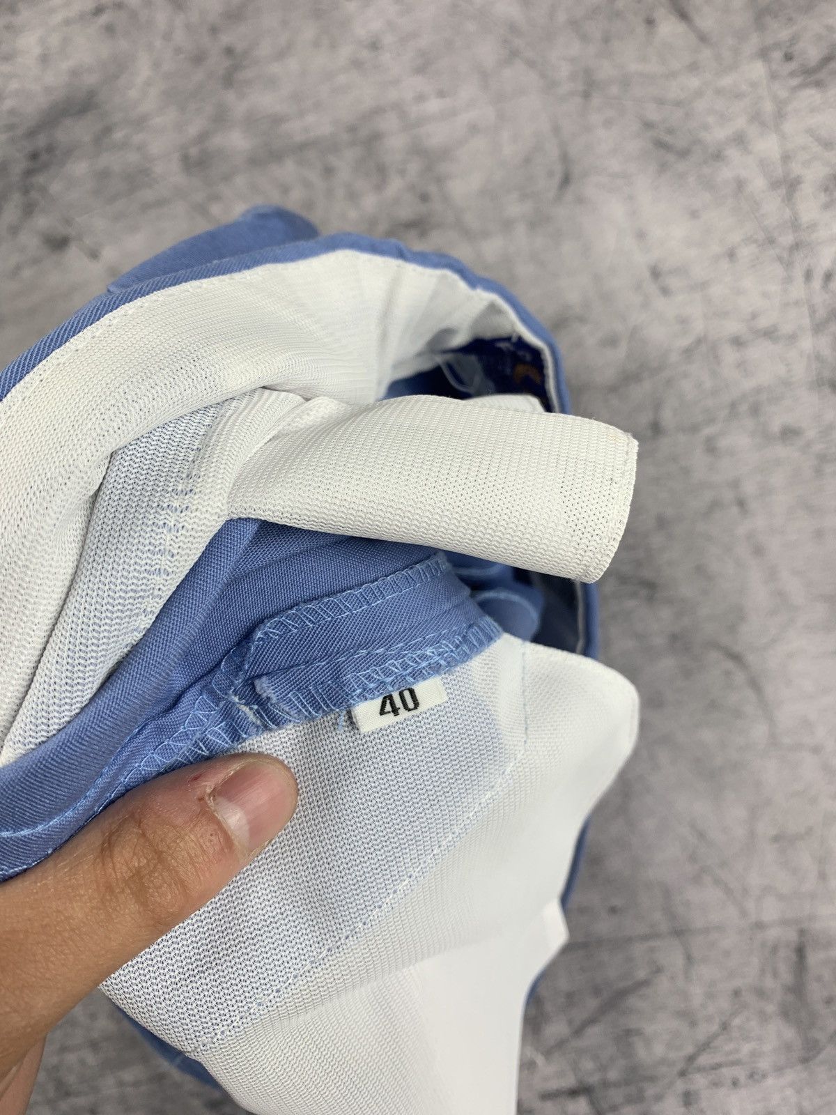 Fred Perry Vintage Fred Perry Shorts Tennis Pants Size 36 Baby Blue Size US 36 / EU 52 - 5 Thumbnail