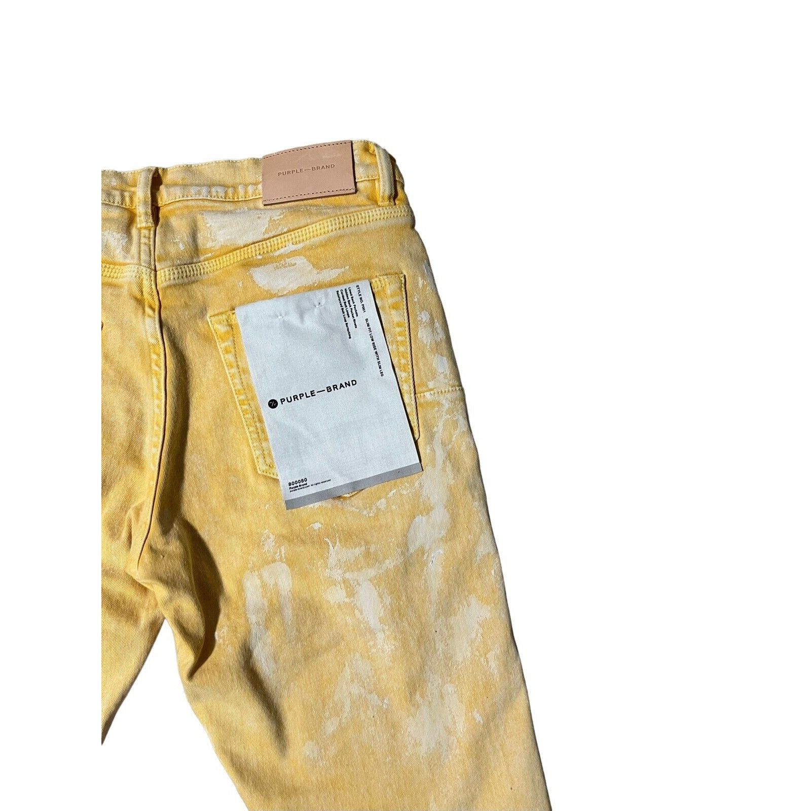 Purple Brand Purple Brand Jeans Mens Slim Fit Low Rise P001 Size 30/32 Size US 30 / EU 46 - 5 Thumbnail