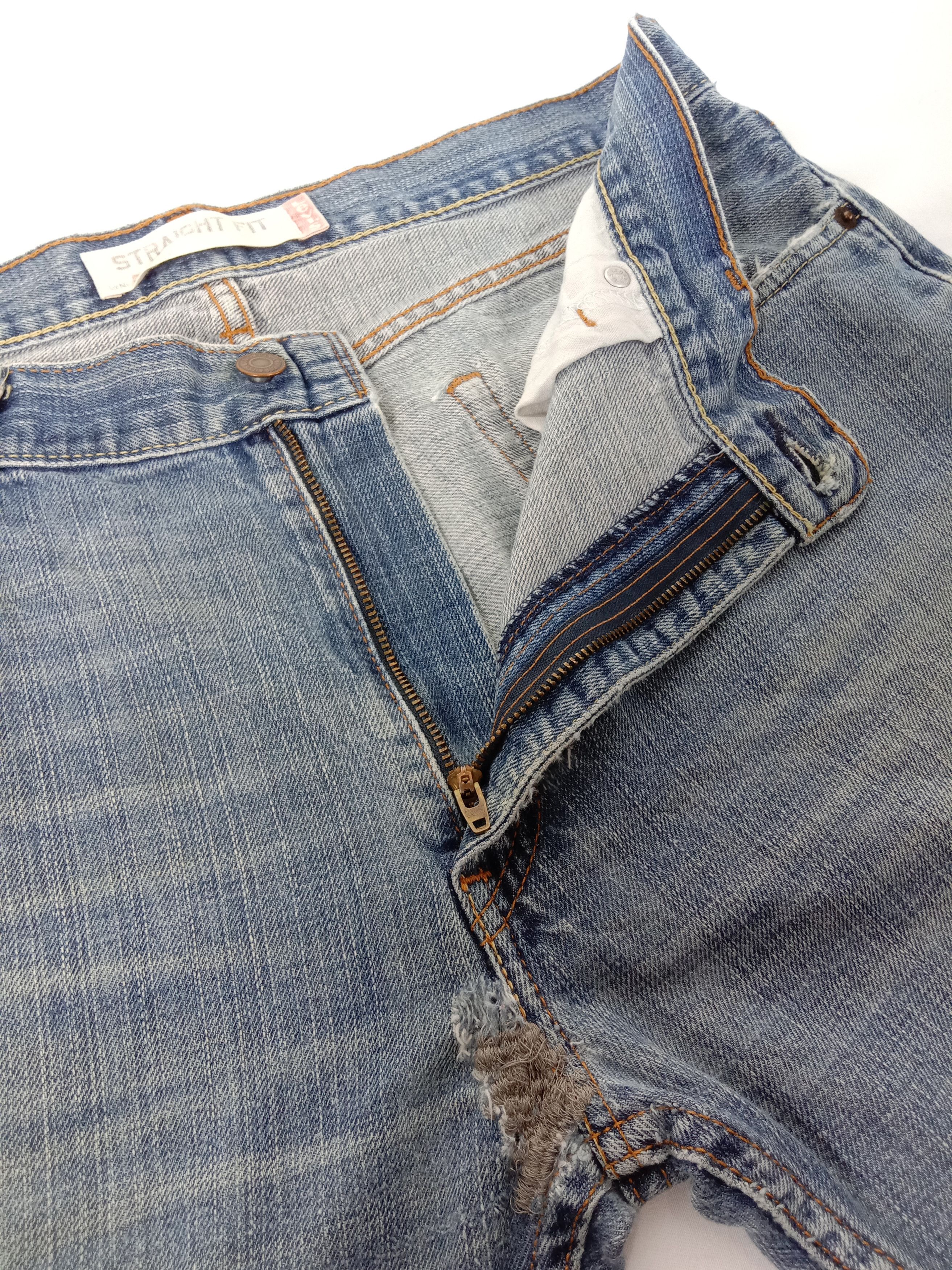 Levi's Vintage Levi's 505 Jeans Straight Fit Distressed Denim Size US 34 / EU 50 - 9 Thumbnail