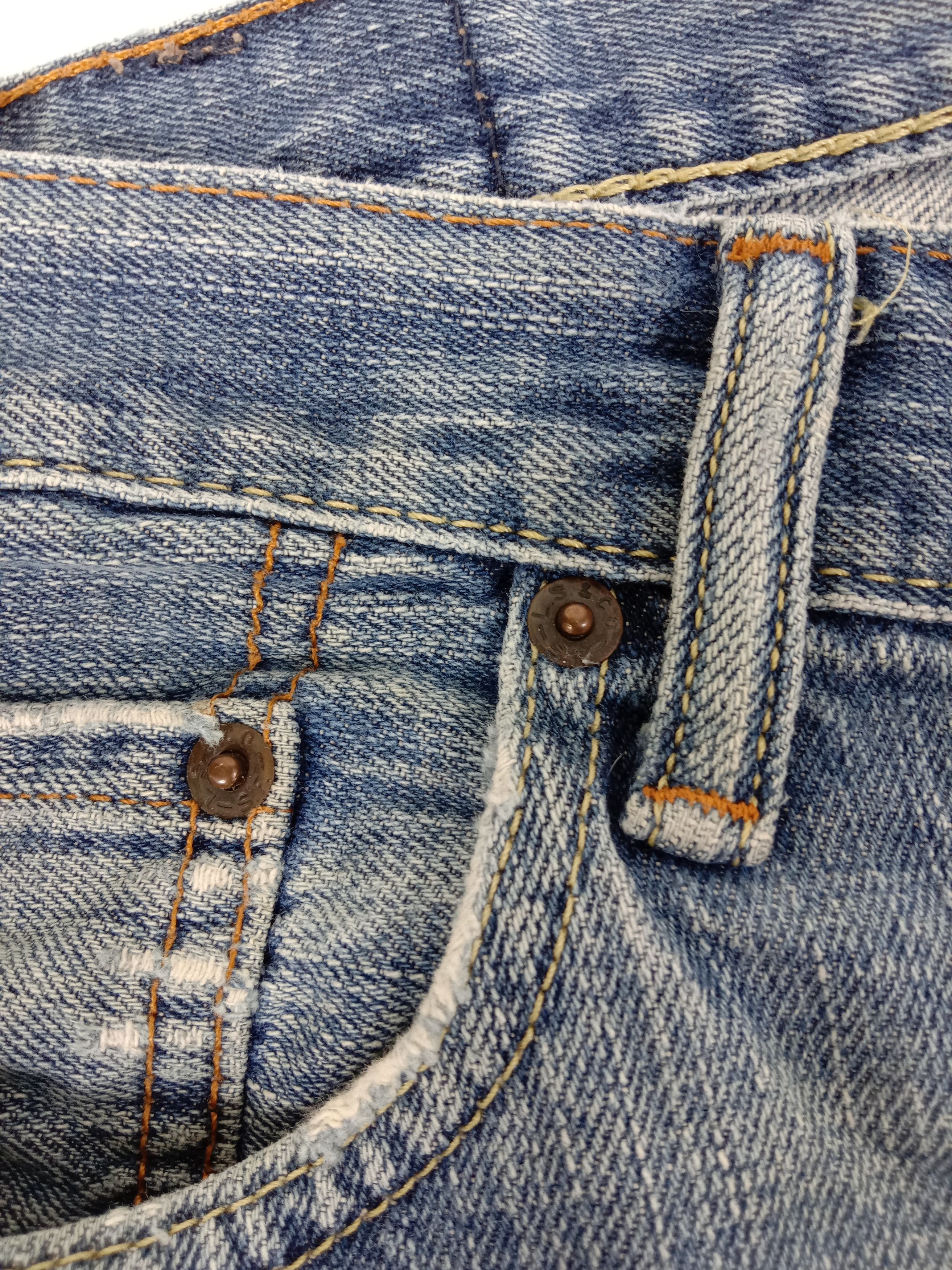 Levi's Vintage Levi's 505 Jeans Straight Fit Distressed Denim Size US 34 / EU 50 - 12 Thumbnail