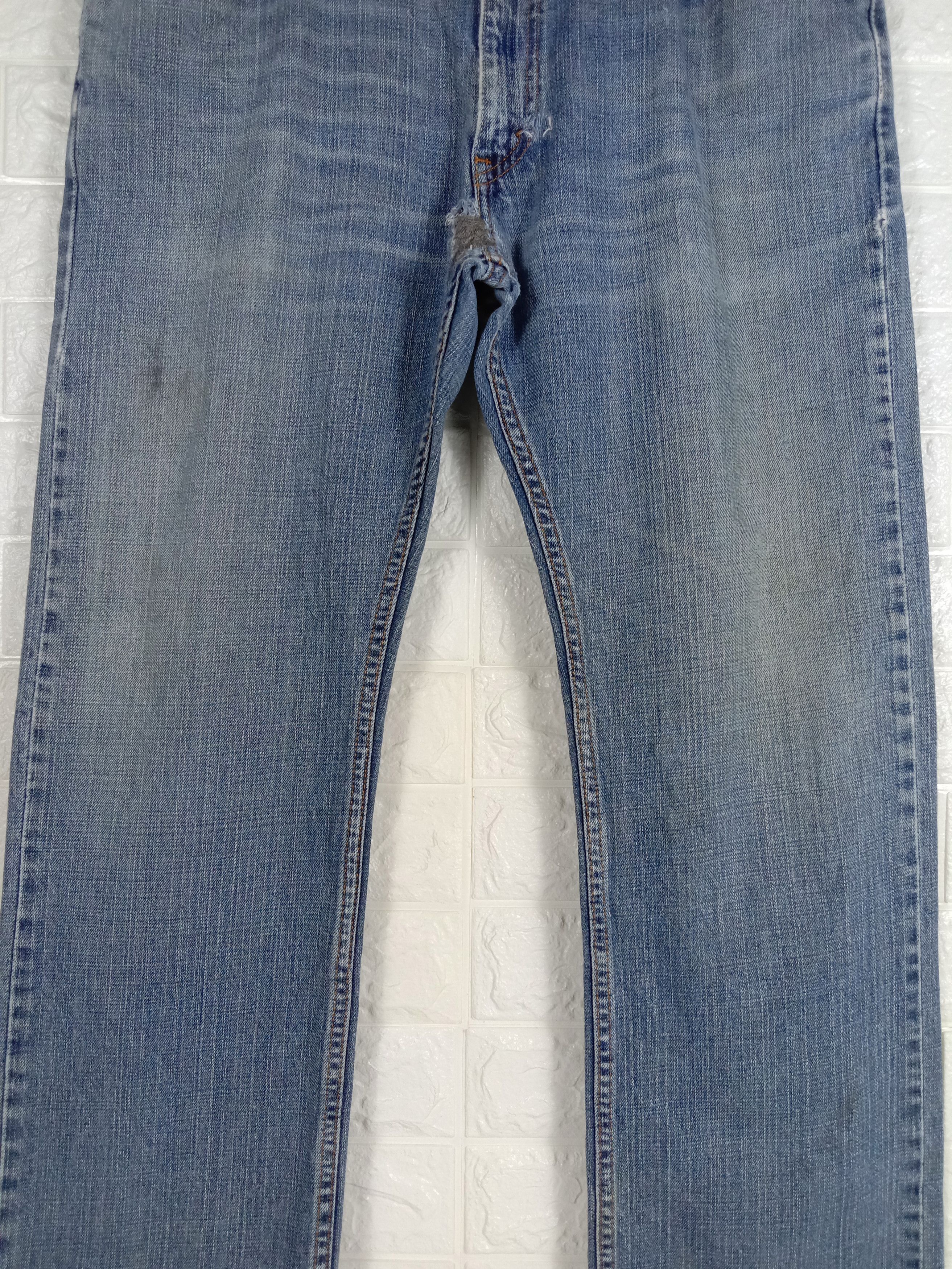 Levi's Vintage Levi's 505 Jeans Straight Fit Distressed Denim Size US 34 / EU 50 - 3 Thumbnail