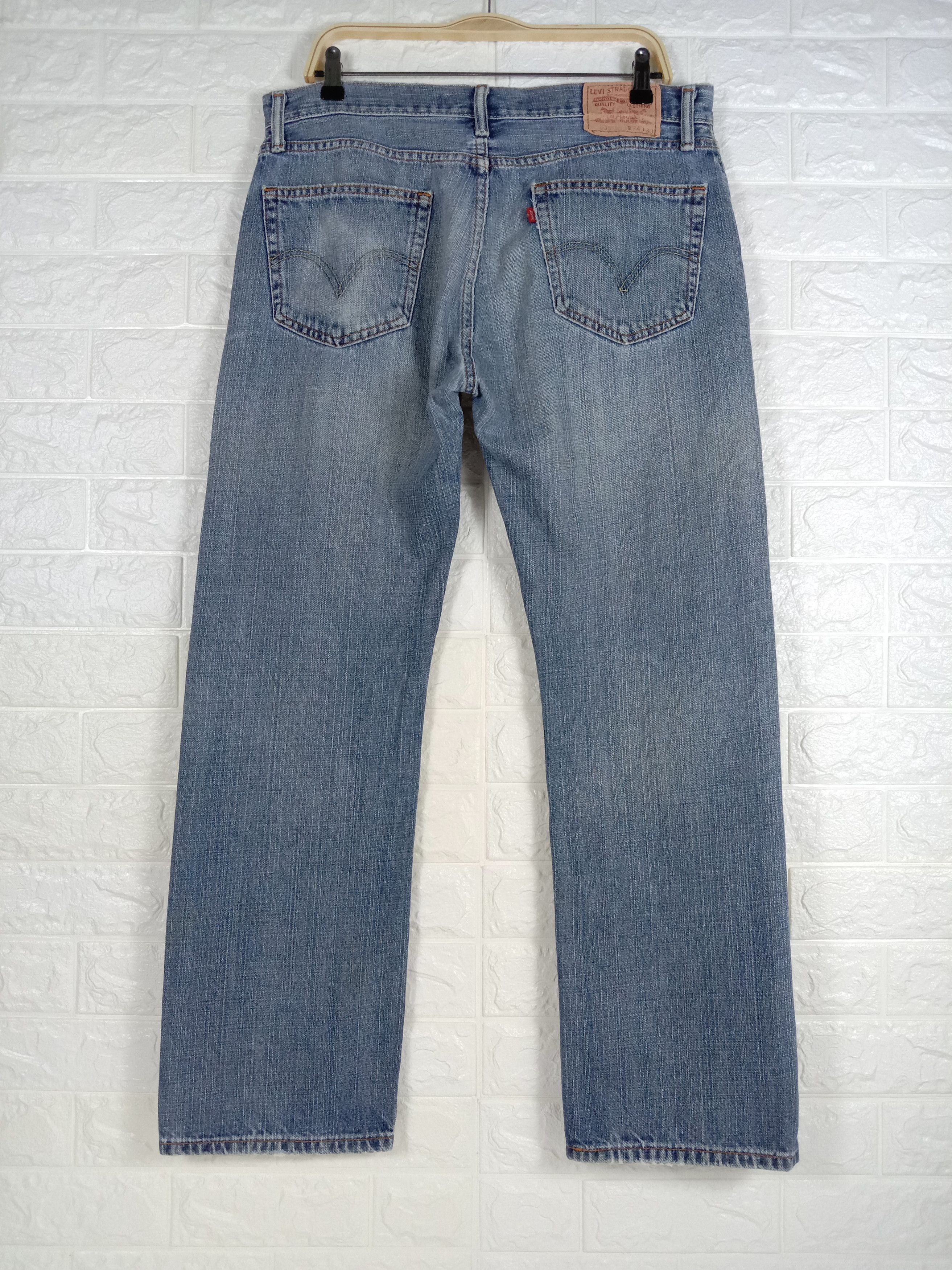 Levi's Vintage Levi's 505 Jeans Straight Fit Distressed Denim Size US 34 / EU 50 - 5 Thumbnail