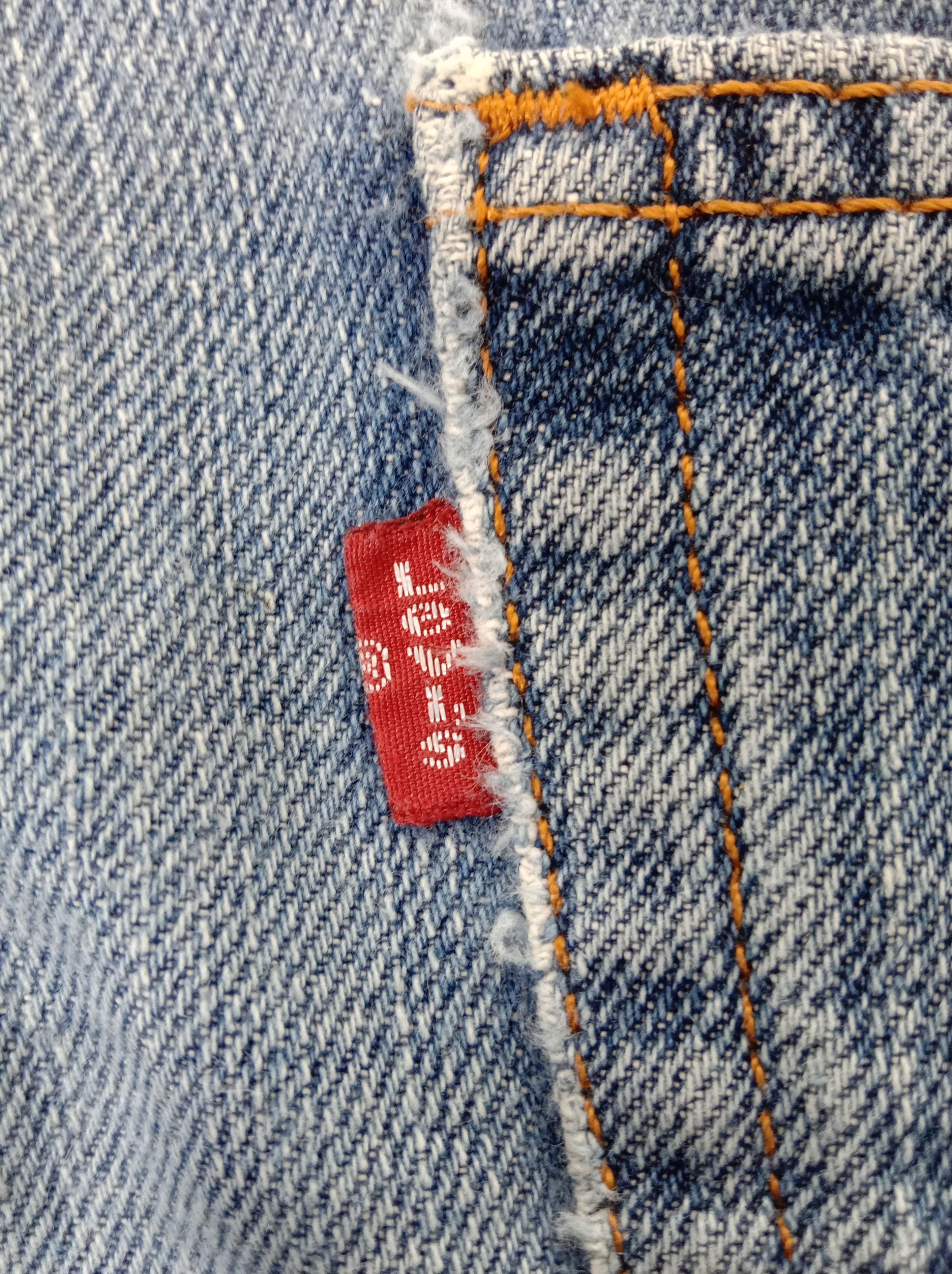 Levi's Vintage Levi's 505 Jeans Straight Fit Distressed Denim Size US 34 / EU 50 - 13 Thumbnail