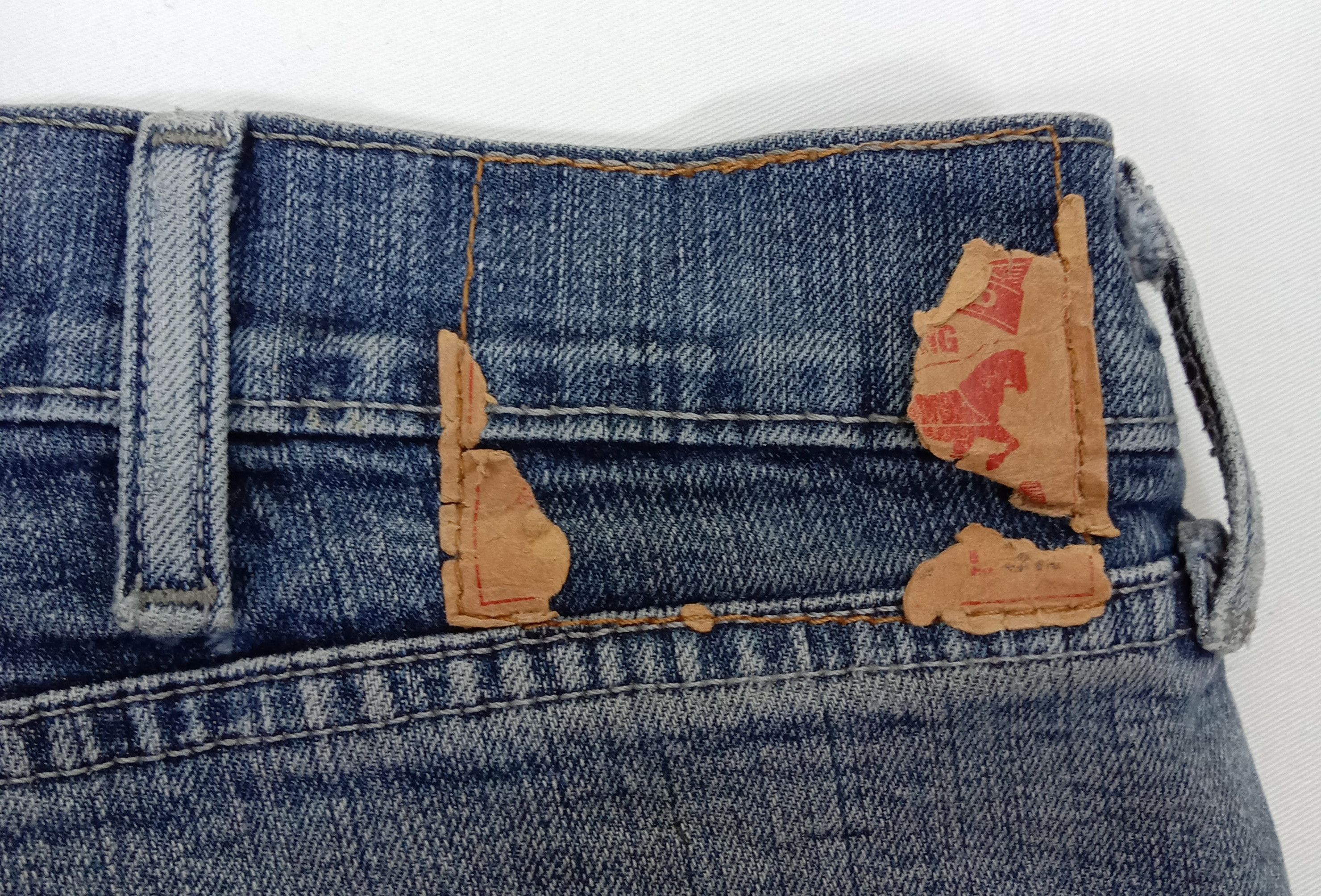 Levi's Vintage Levi's 505 Jeans Earth Tone Distressed Denim Size US 38 / EU 54 - 17 Thumbnail