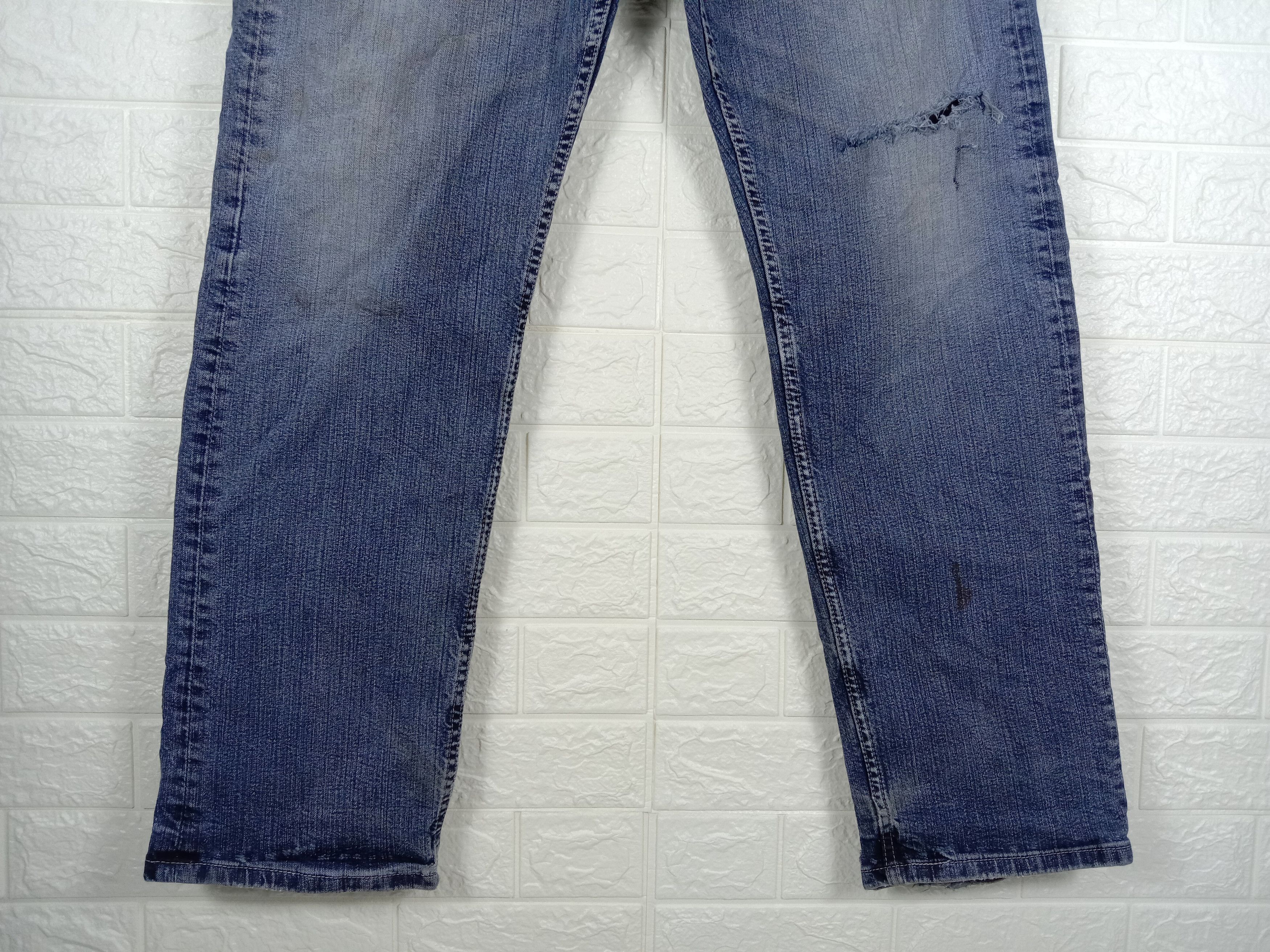 Levi's Vintage Levi's 505 Jeans Earth Tone Distressed Denim Size US 38 / EU 54 - 4 Thumbnail