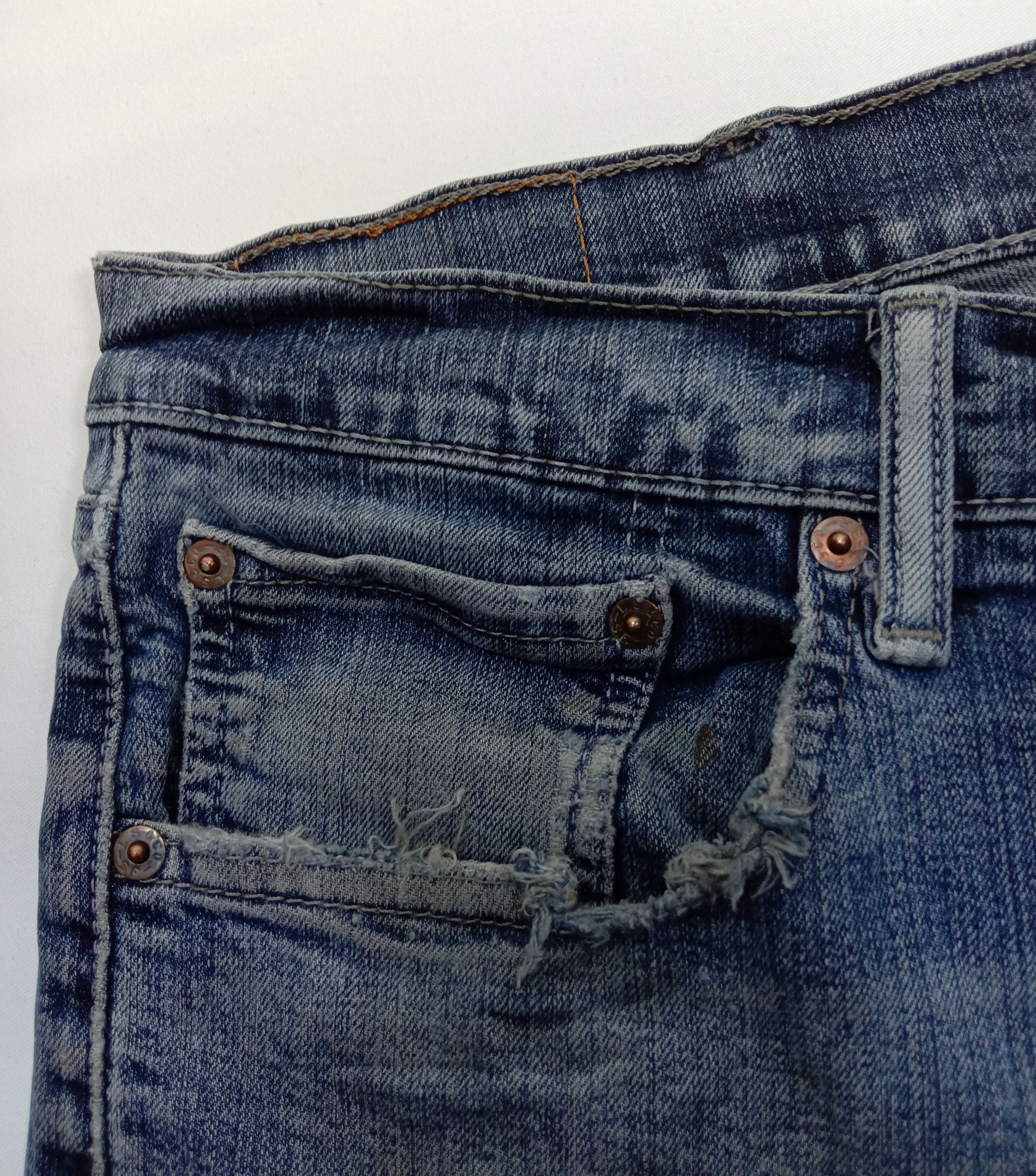Levi's Vintage Levi's 505 Jeans Earth Tone Distressed Denim Size US 38 / EU 54 - 12 Thumbnail