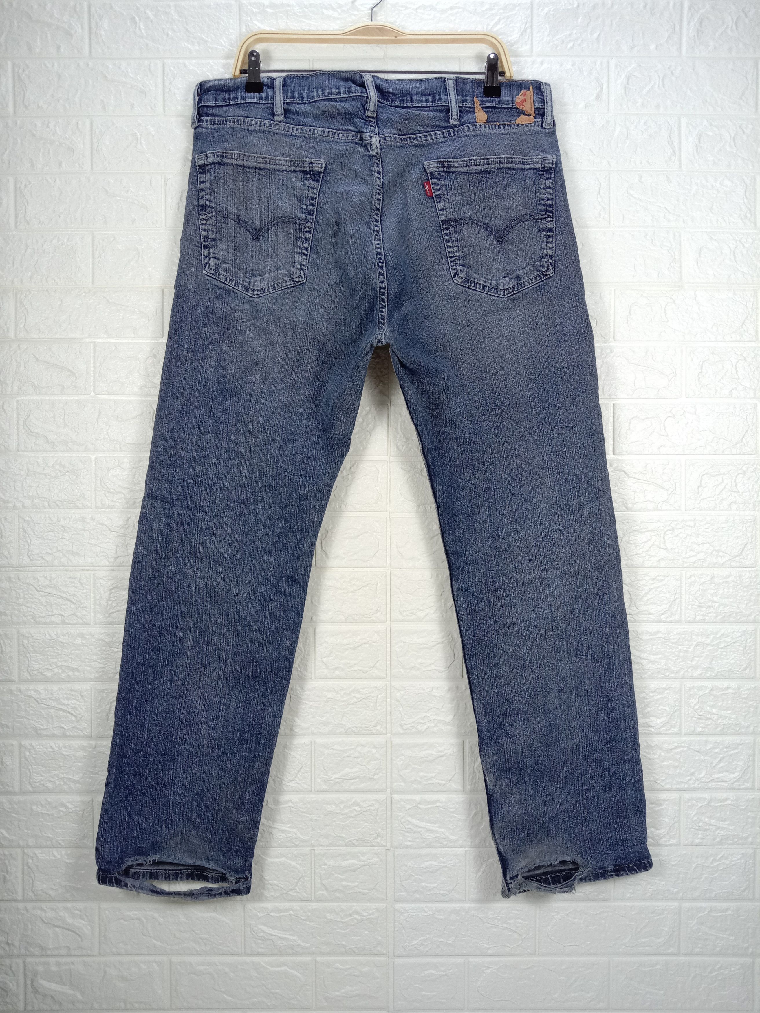 Levi's Vintage Levi's 505 Jeans Earth Tone Distressed Denim Size US 38 / EU 54 - 5 Thumbnail