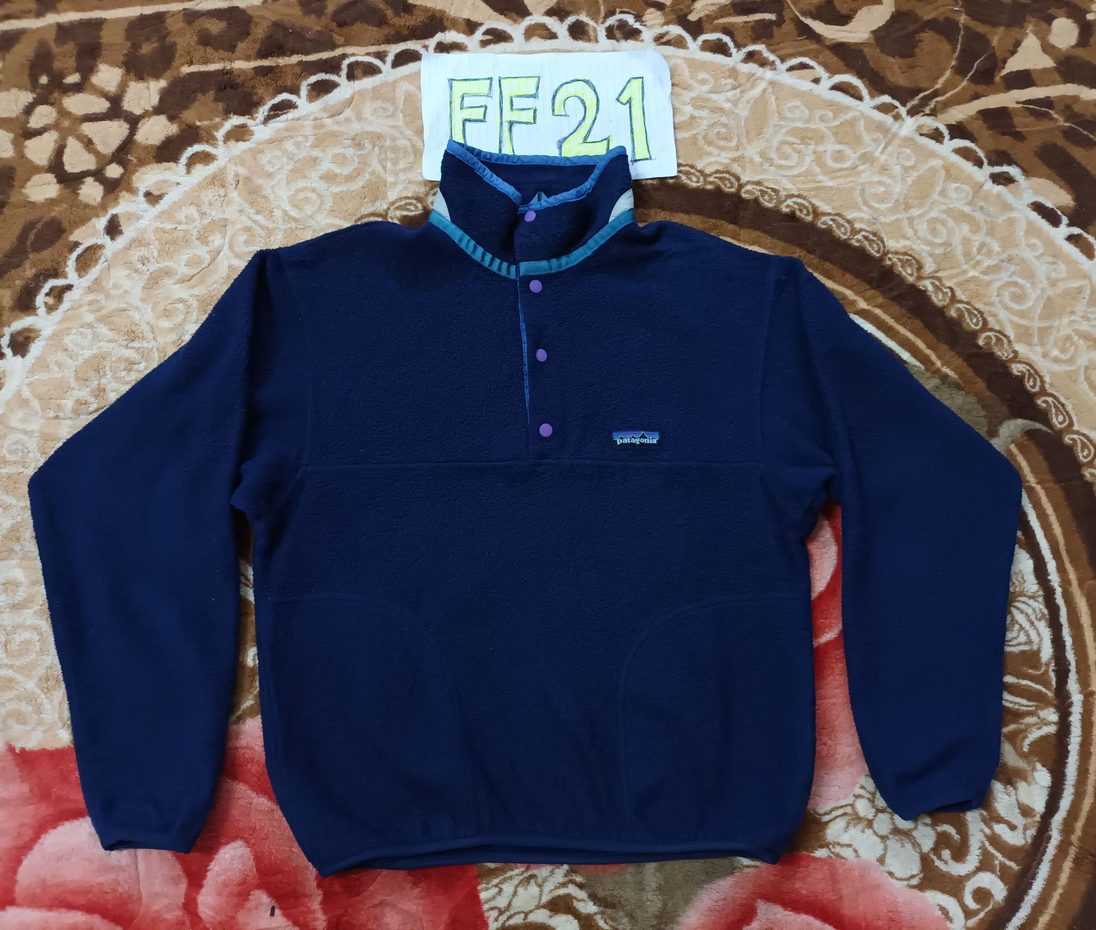 Patagonia 🔥 PATAGONIA MADE IN USA HALF BUTTON JACKET 🔥 Size US M / EU 48-50 / 2 - 1 Thumbnail