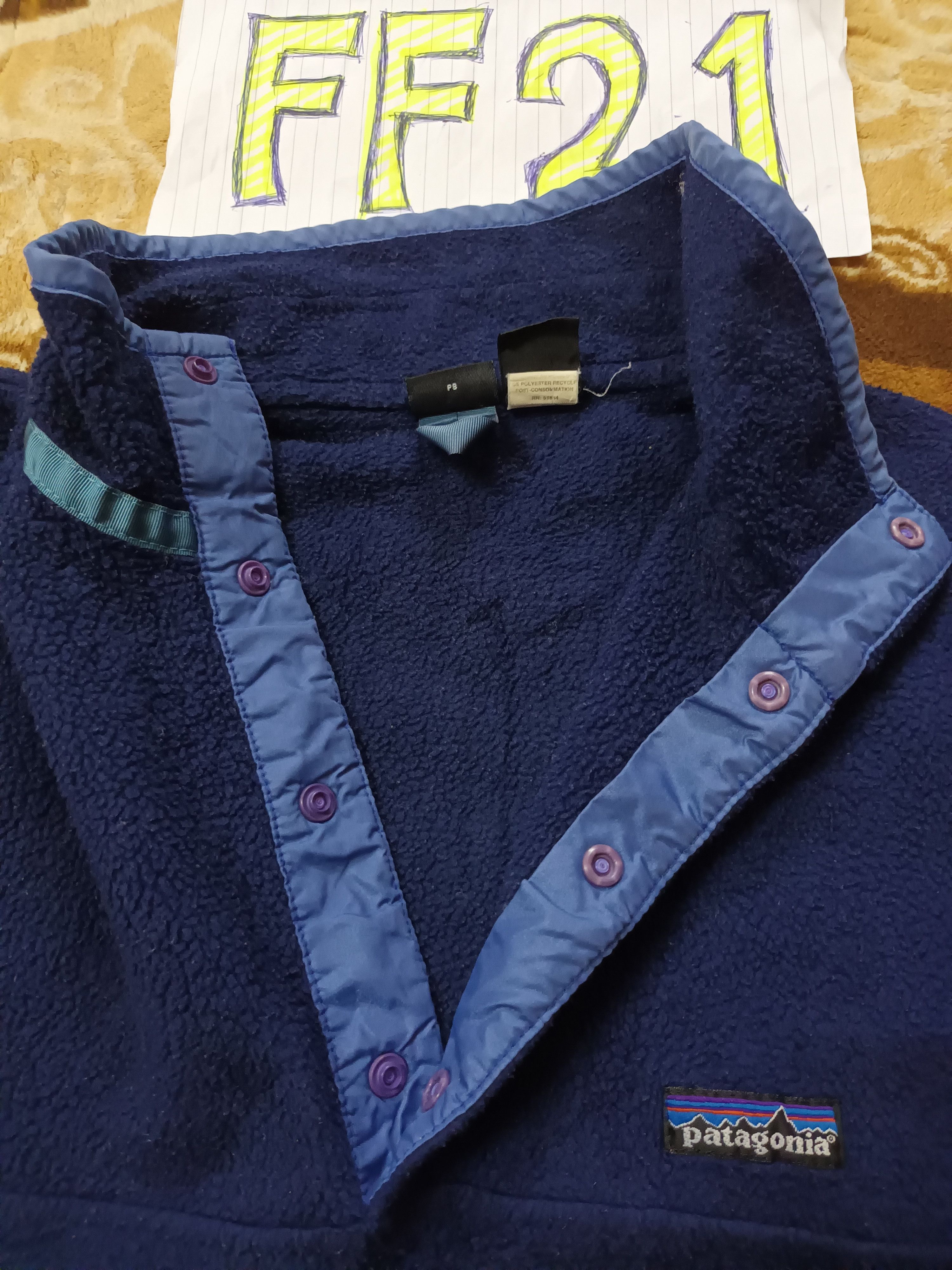Patagonia 🔥 PATAGONIA MADE IN USA HALF BUTTON JACKET 🔥 Size US M / EU 48-50 / 2 - 7 Thumbnail