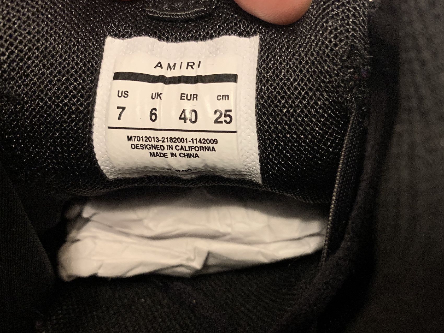 Amiri FW'20 Sneakers Bone Runner Size US 7 / EU 40 - 7 Thumbnail