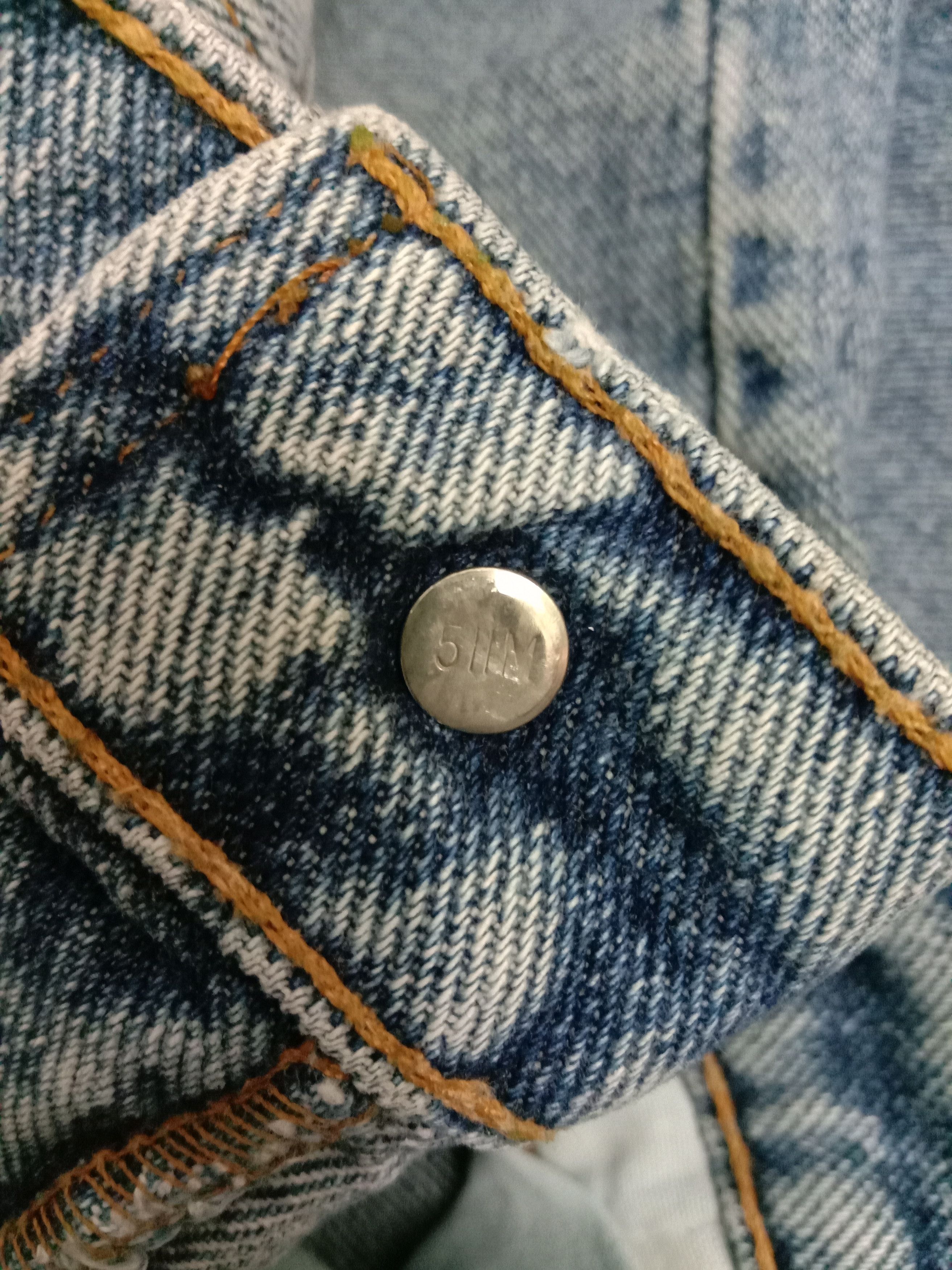 Levi's Vintage 90s Levi’s 550 Jeans Blue Wash Denim Size US 36 / EU 52 - 11 Thumbnail