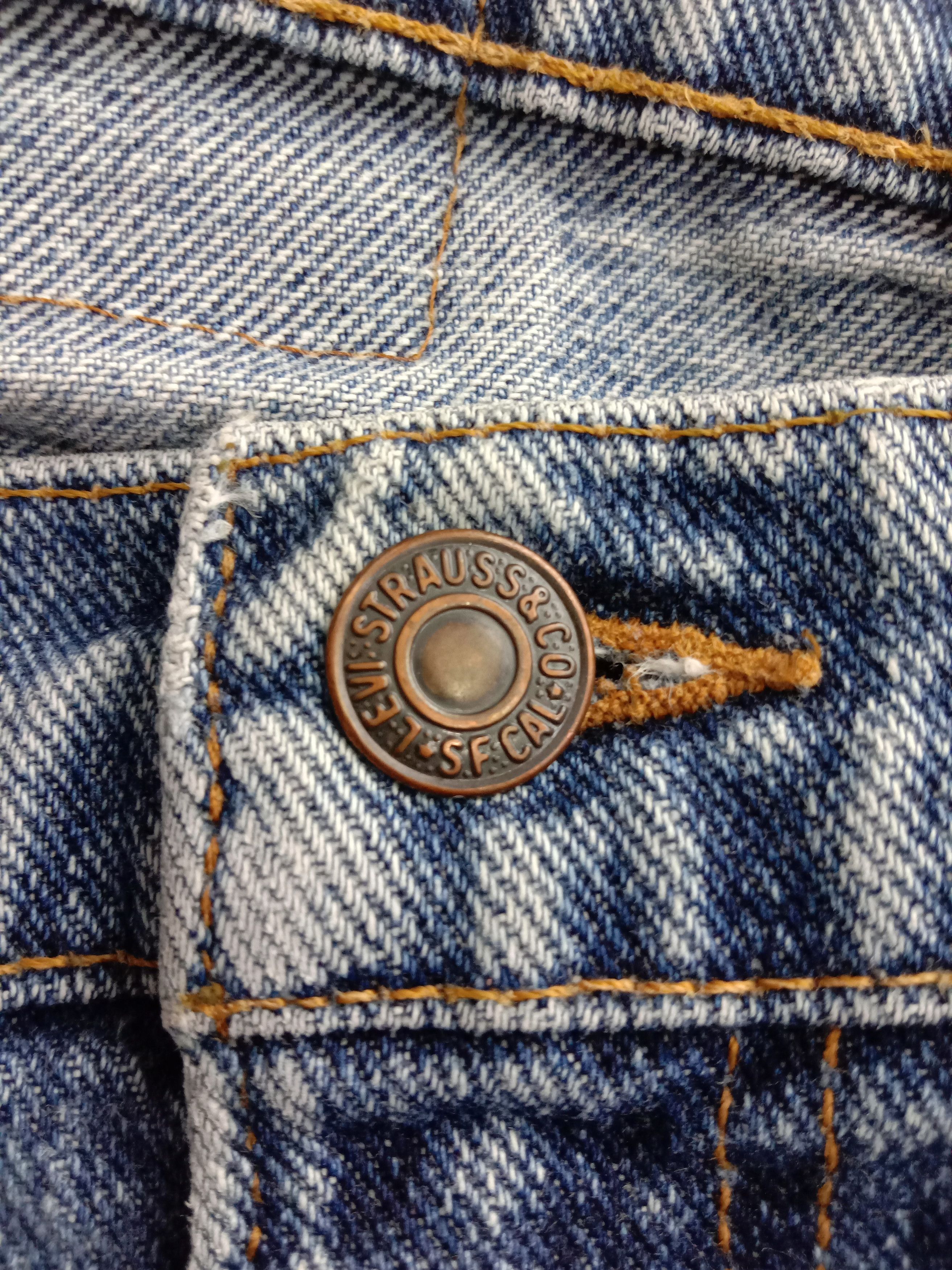 Levi's Vintage 90s Levi’s 550 Jeans Blue Wash Denim Size US 36 / EU 52 - 10 Thumbnail