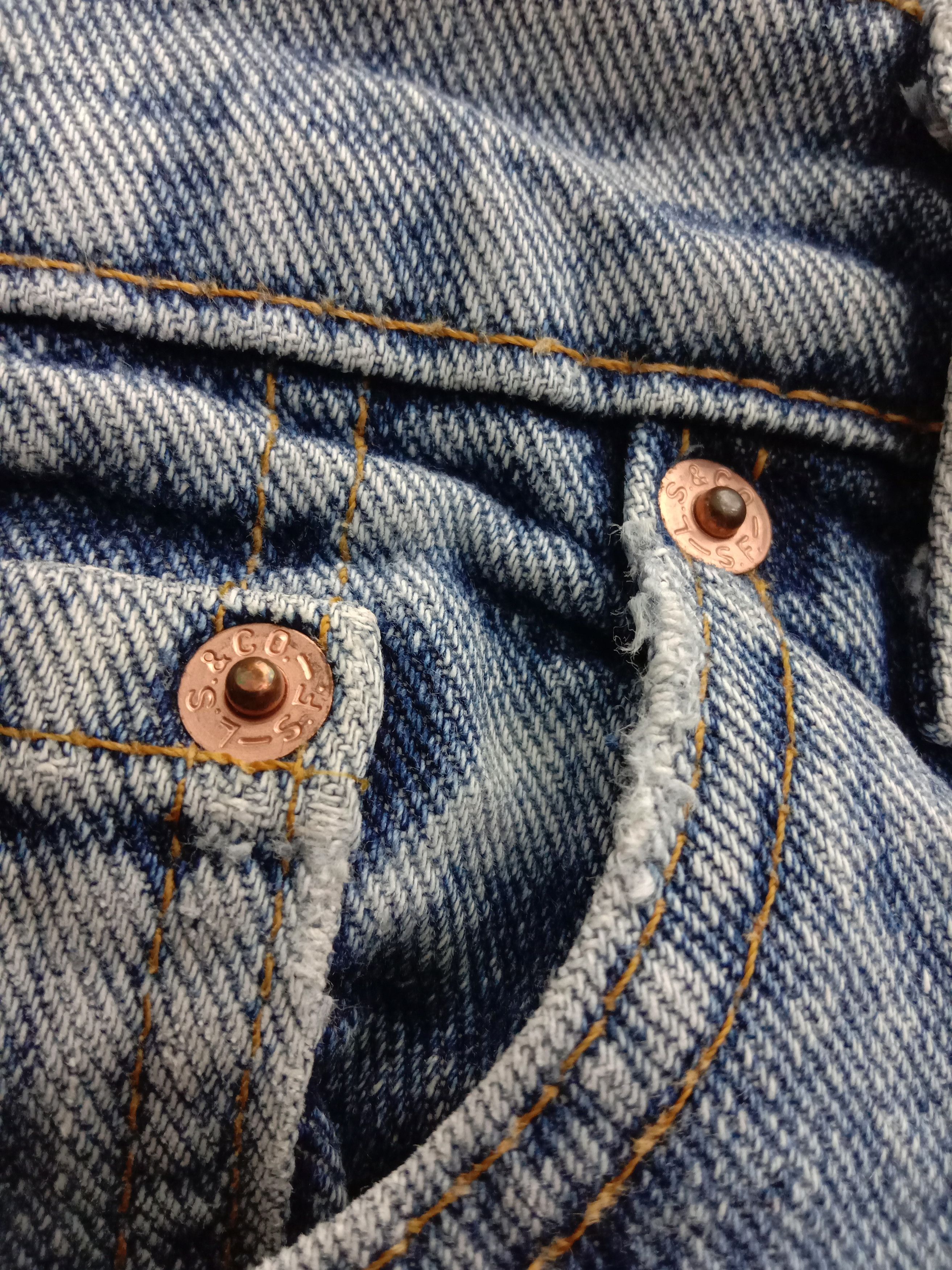 Levi's Vintage 90s Levi’s 550 Jeans Blue Wash Denim Size US 36 / EU 52 - 12 Thumbnail