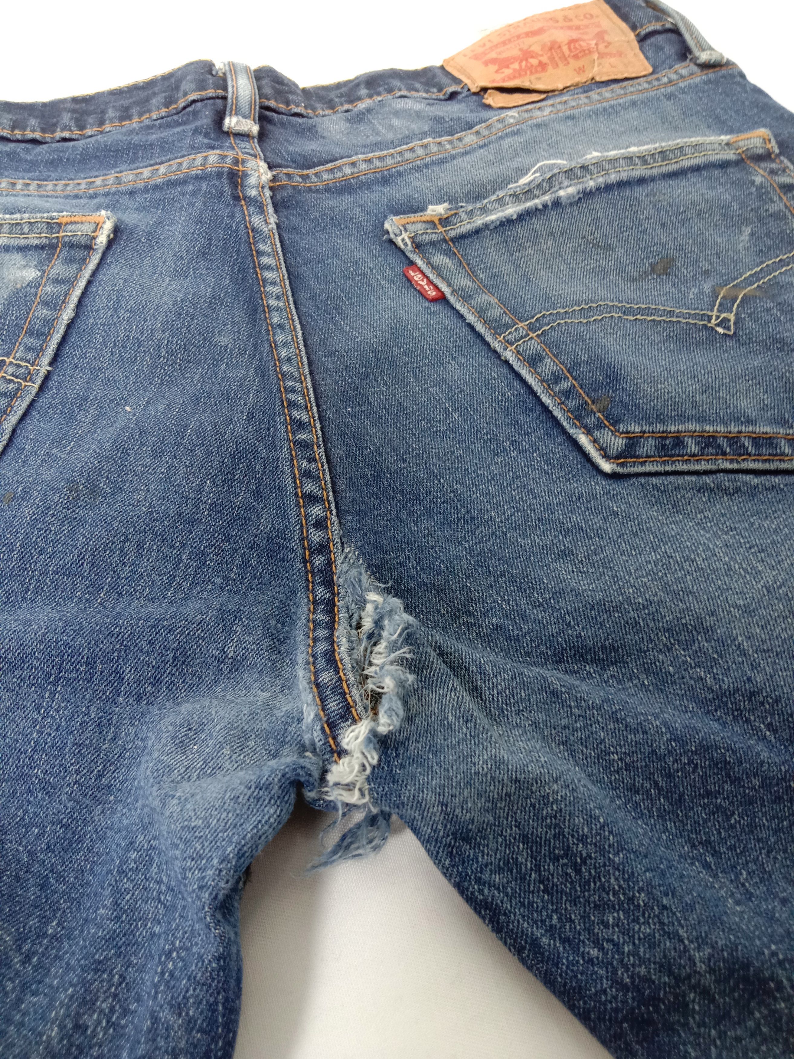 Levi's Vintage Levi's 511 Jeans Slim Cut Paint Splatter Denim Size US 34 / EU 50 - 11 Thumbnail